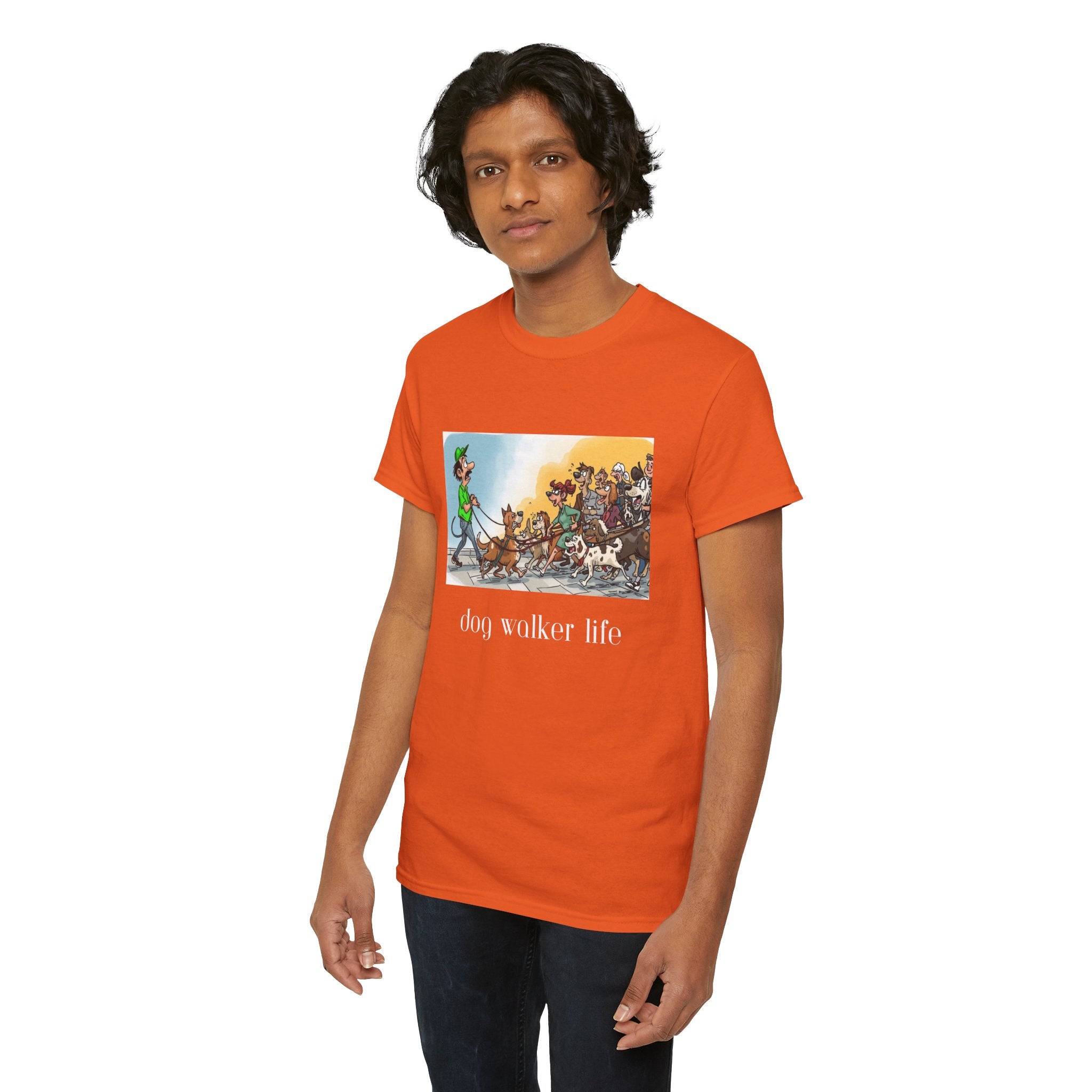 Dog Walker Life Unisex Tee - Fun Graphic T-Shirt for Dog Lovers