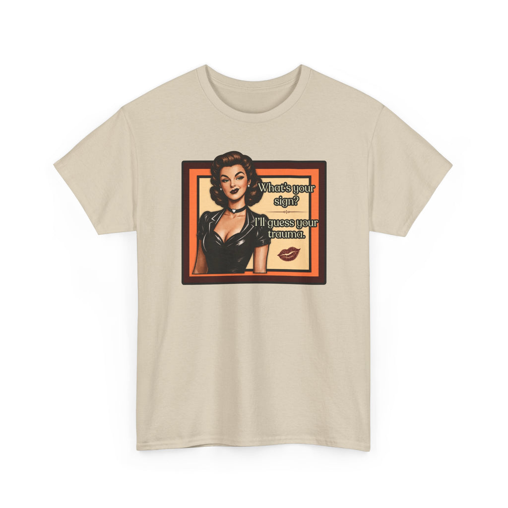 What's Your Sign? Retro T-Shirt - Melinda Speaks (Vol1) Vintage Style Graphic Tee