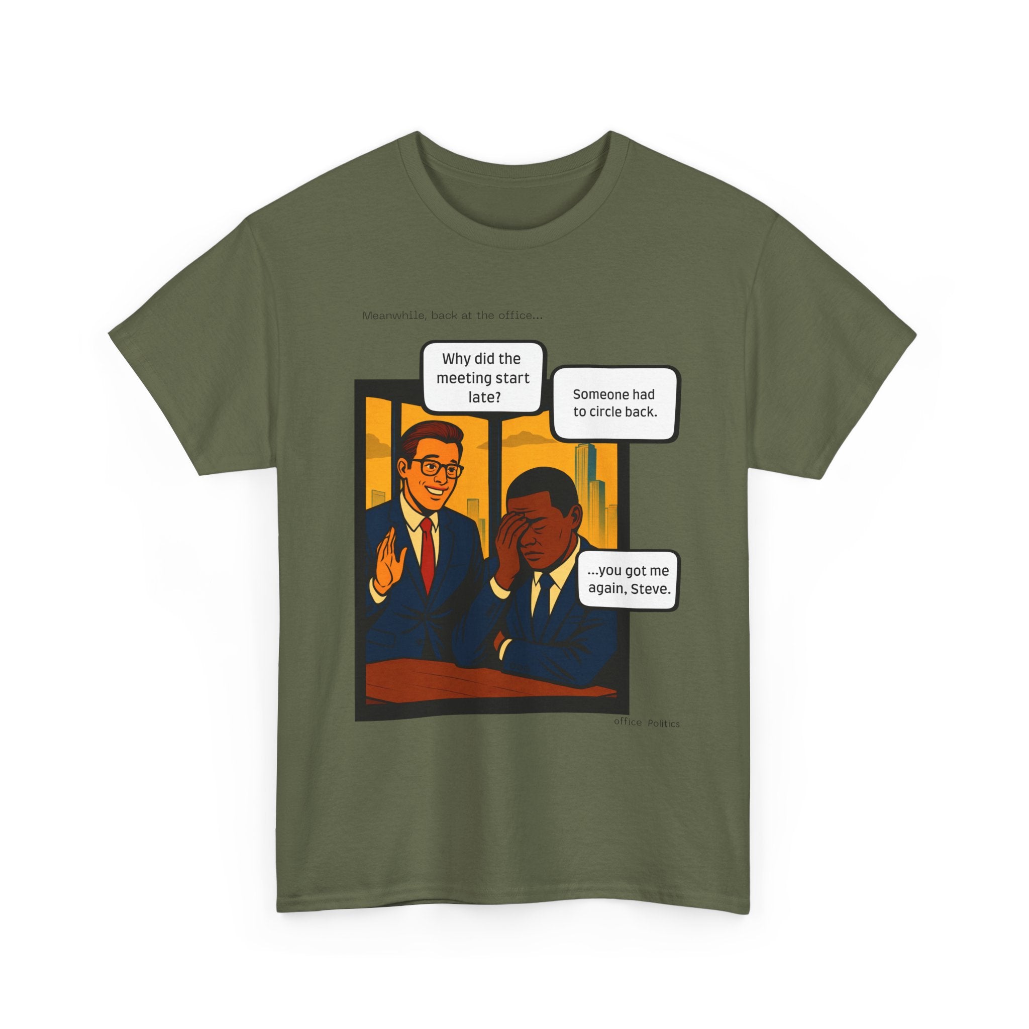 office Politics — Circling Back Graphic Tee