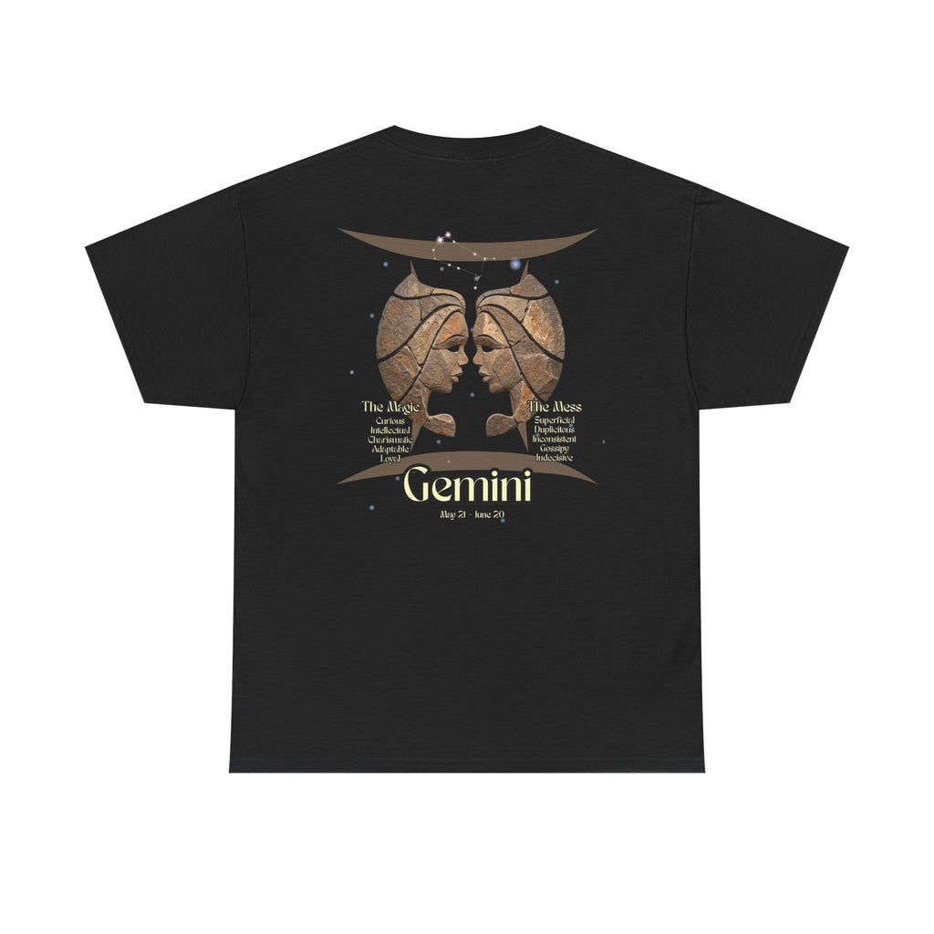 The Zodiac Society Astrology T-Shirt — Gemini Graphic Tee