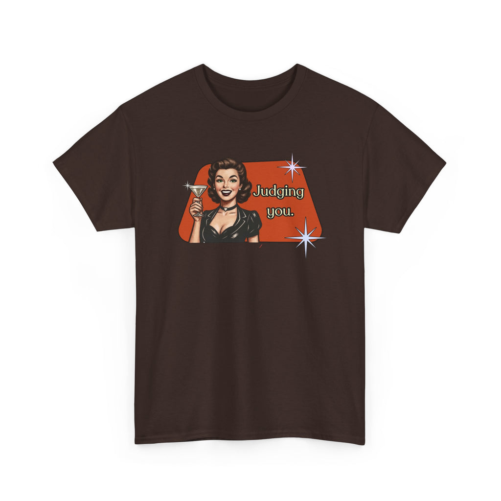 Judging You Retro T-Shirt — Vintage Style Graphic Tee