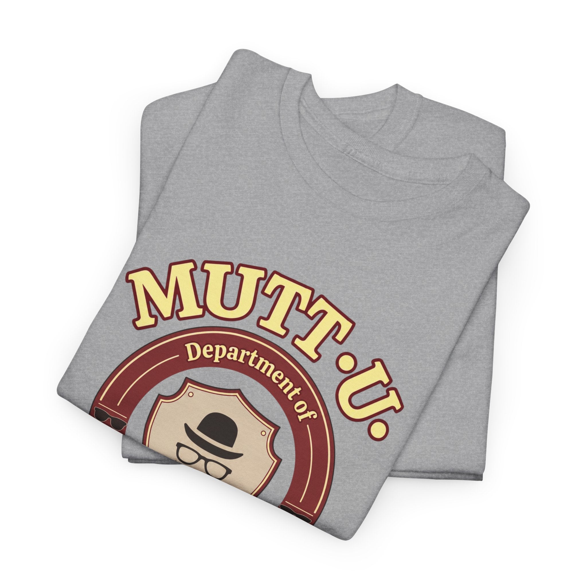 Mutt U Campus T-Shirt - Dept of Conscious Unawareness Mutt Logo Graphic Tee