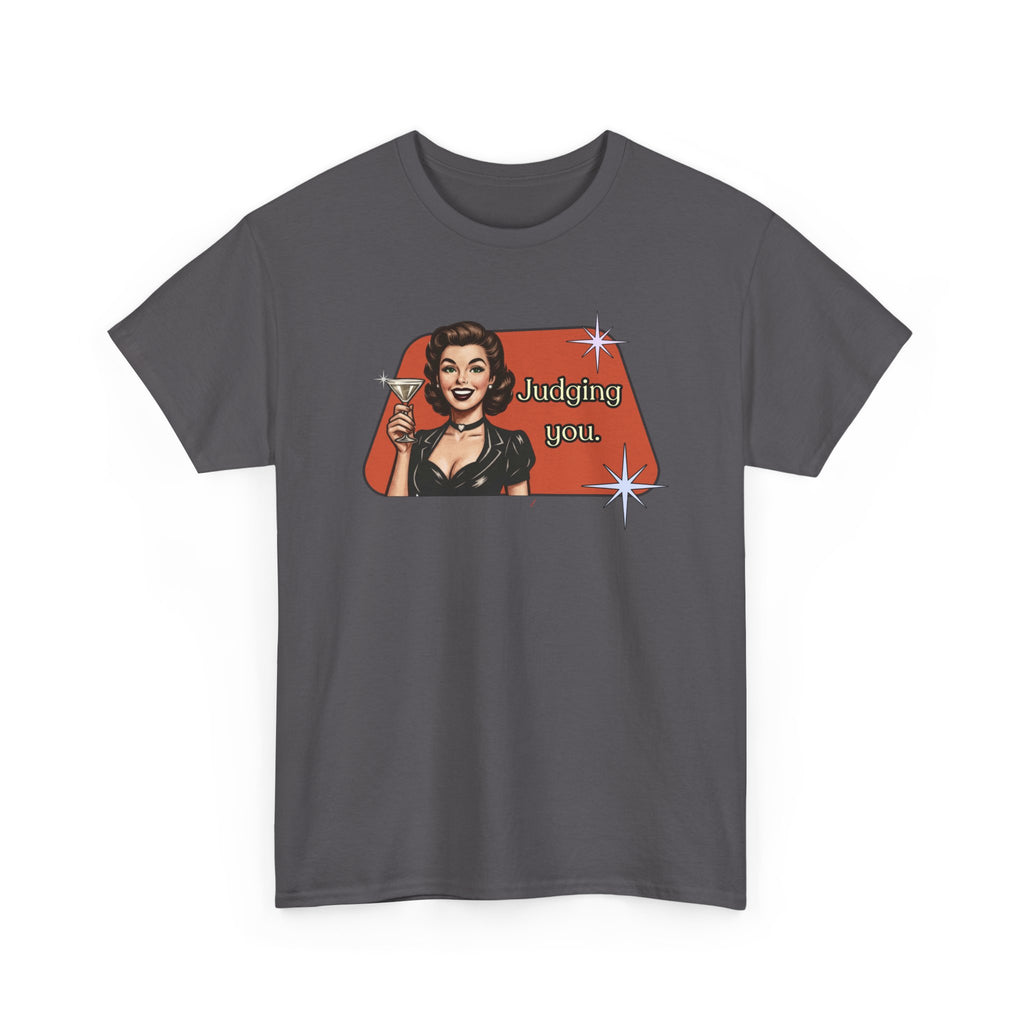 Judging You Retro T-Shirt — Vintage Style Graphic Tee