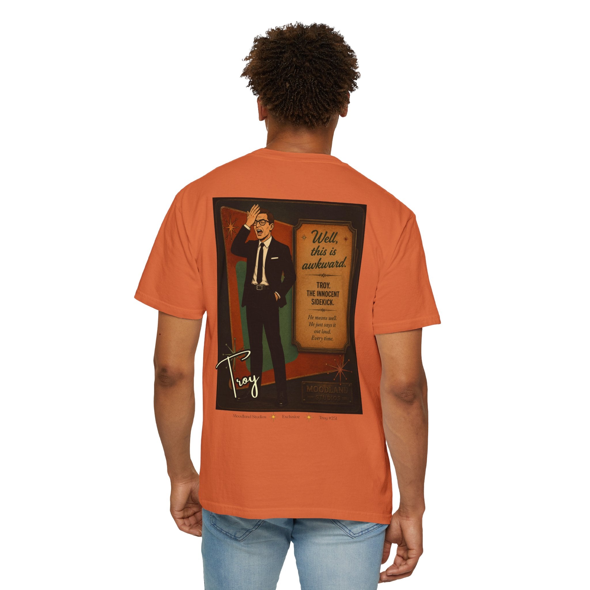 Moodland Studios Troy Retro T-Shirt — Vintage Studio Poster Tee