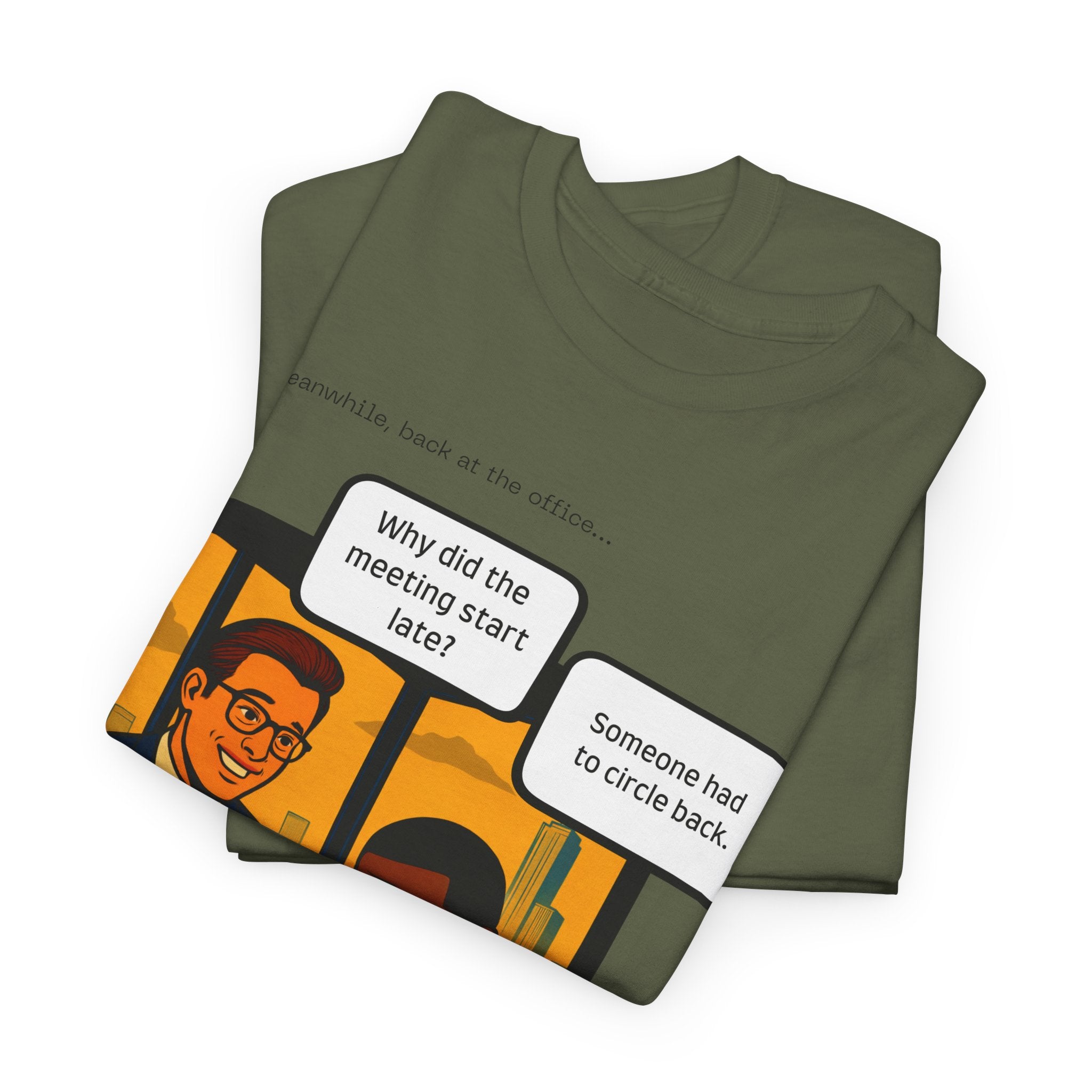 office Politics — Circling Back Graphic Tee
