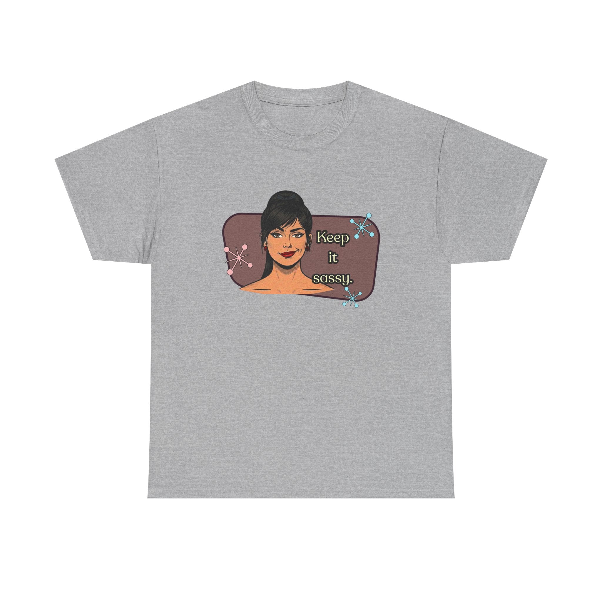 Keep It Sassy Retro Tee — Vintage Style Graphic Tee