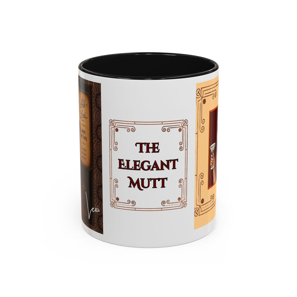 Lexi Accent Coffee Mug — Two-Tone Coffee Cup (11oz)