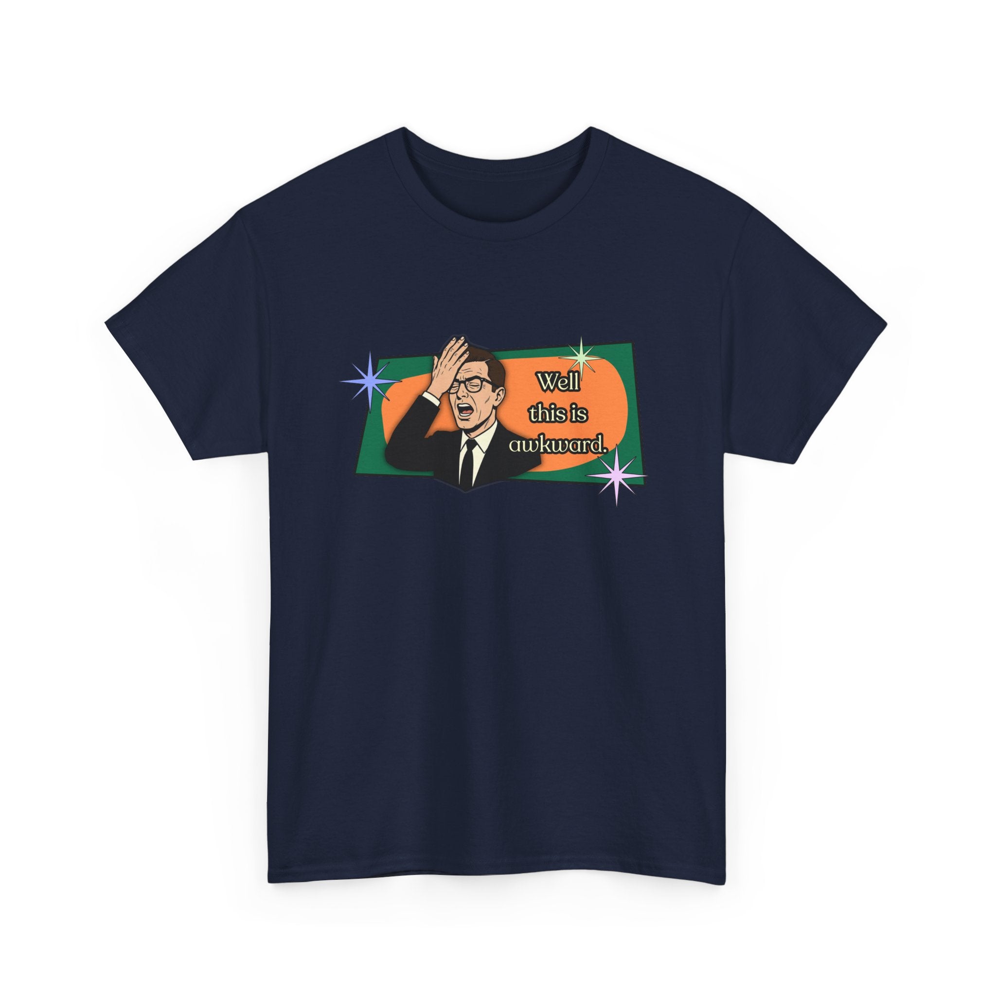 Well That Was Awkward Retro Tee — Vintage Style Graphic Tee