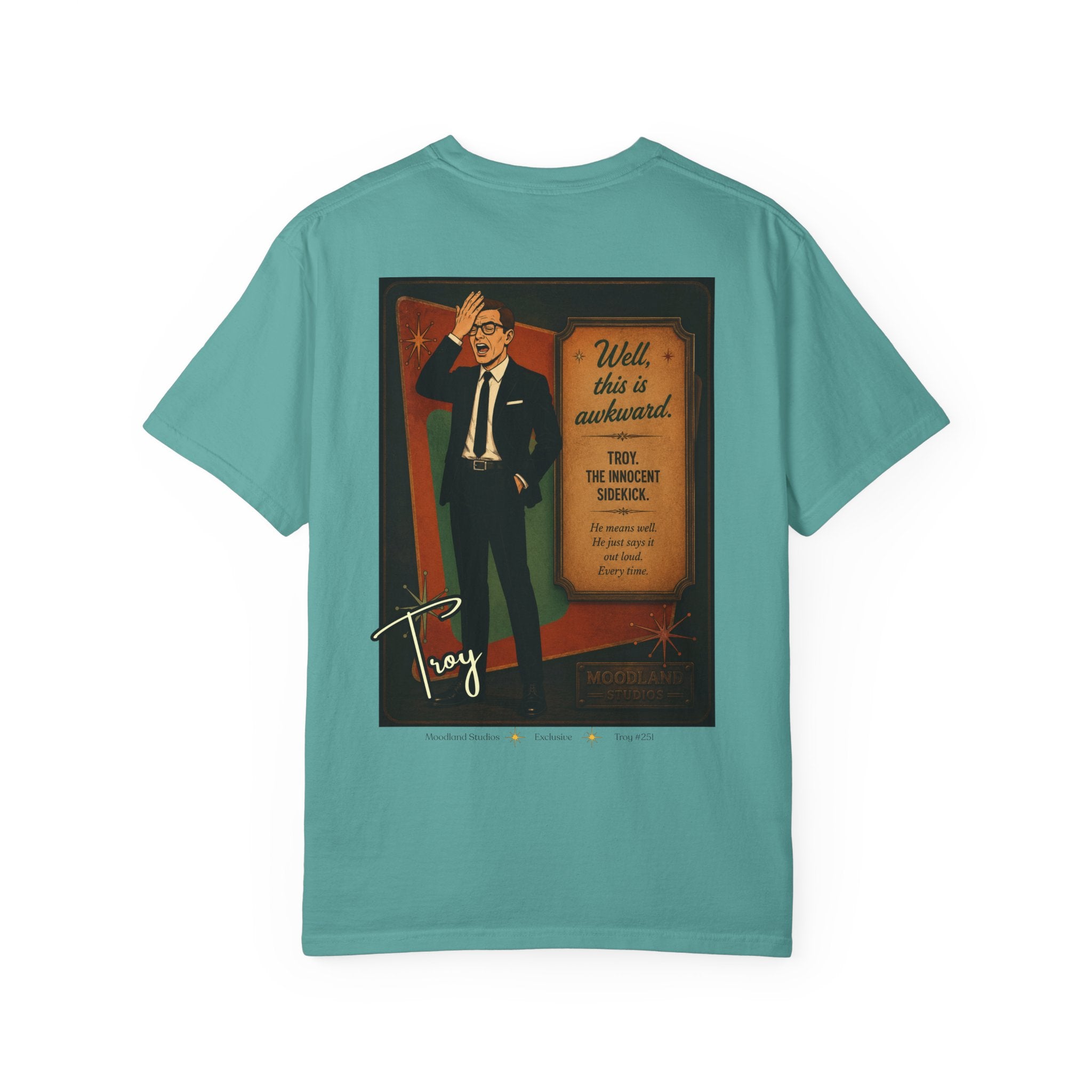 Moodland Studios Troy Retro T-Shirt — Vintage Studio Poster Tee