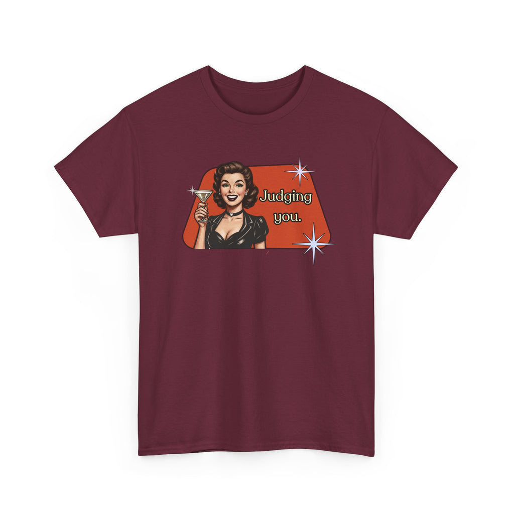 Judging You Retro T-Shirt — Vintage Style Graphic Tee