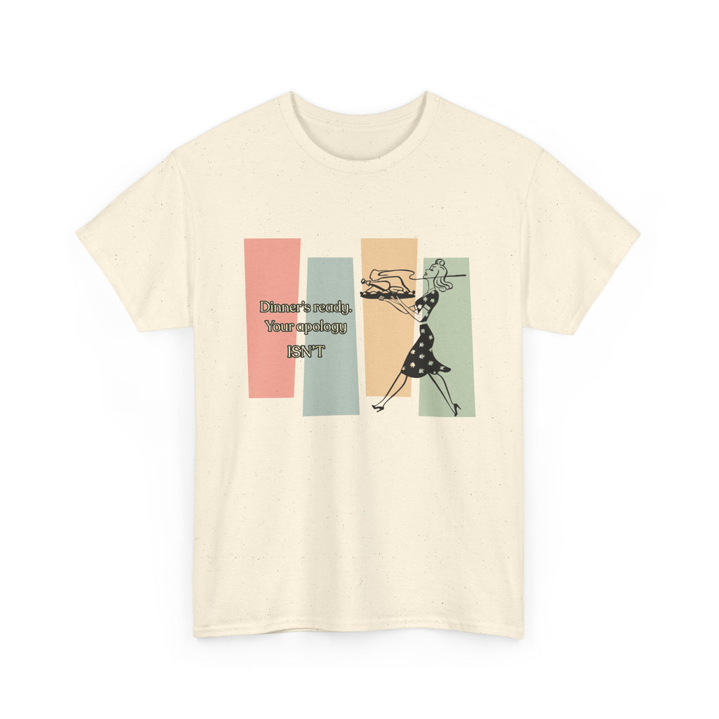 "Common Courtesy" Vintage, Graphic Tee – Dinner's Ready T-Shirt