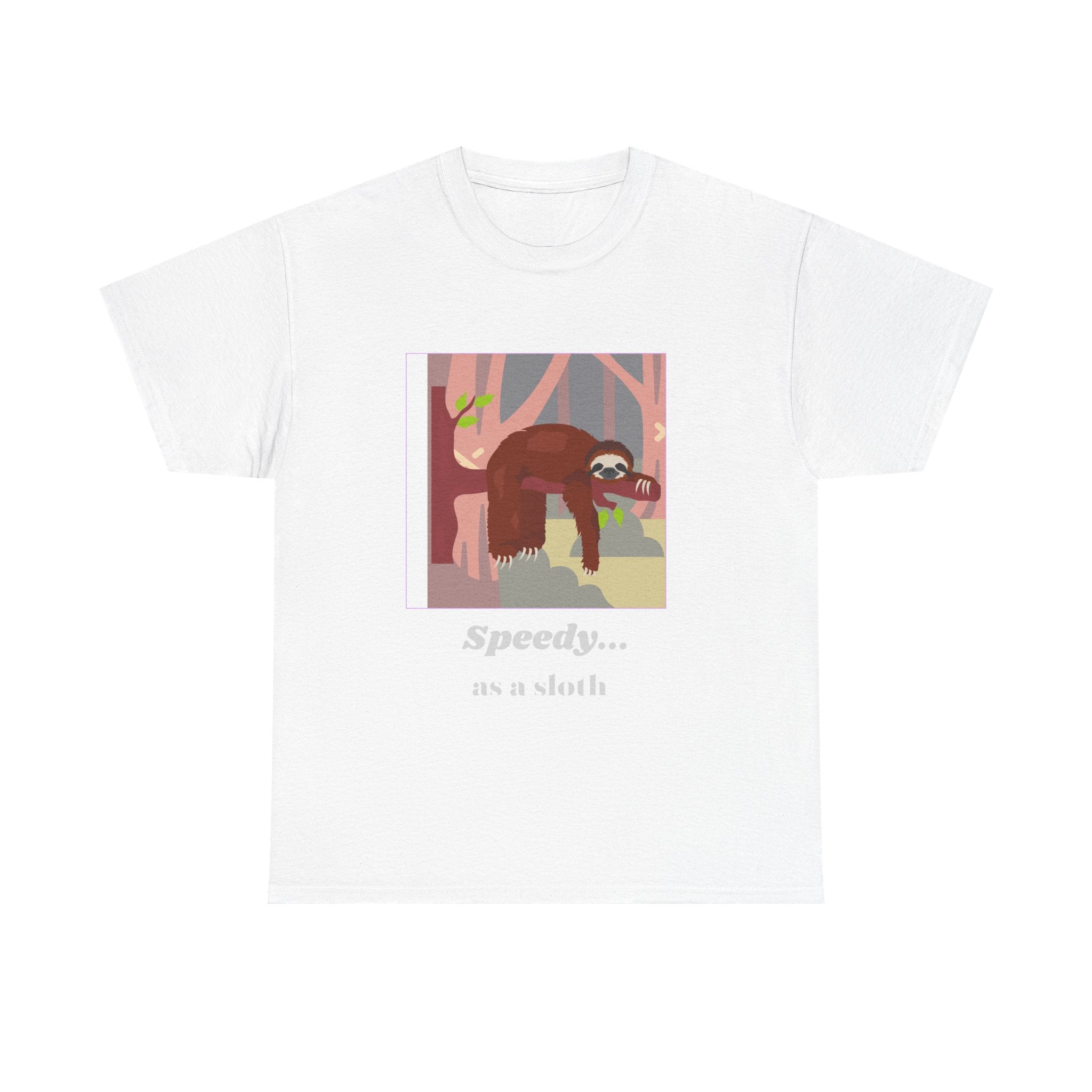 Speedy Sloth Unisex Heavy Cotton Tee