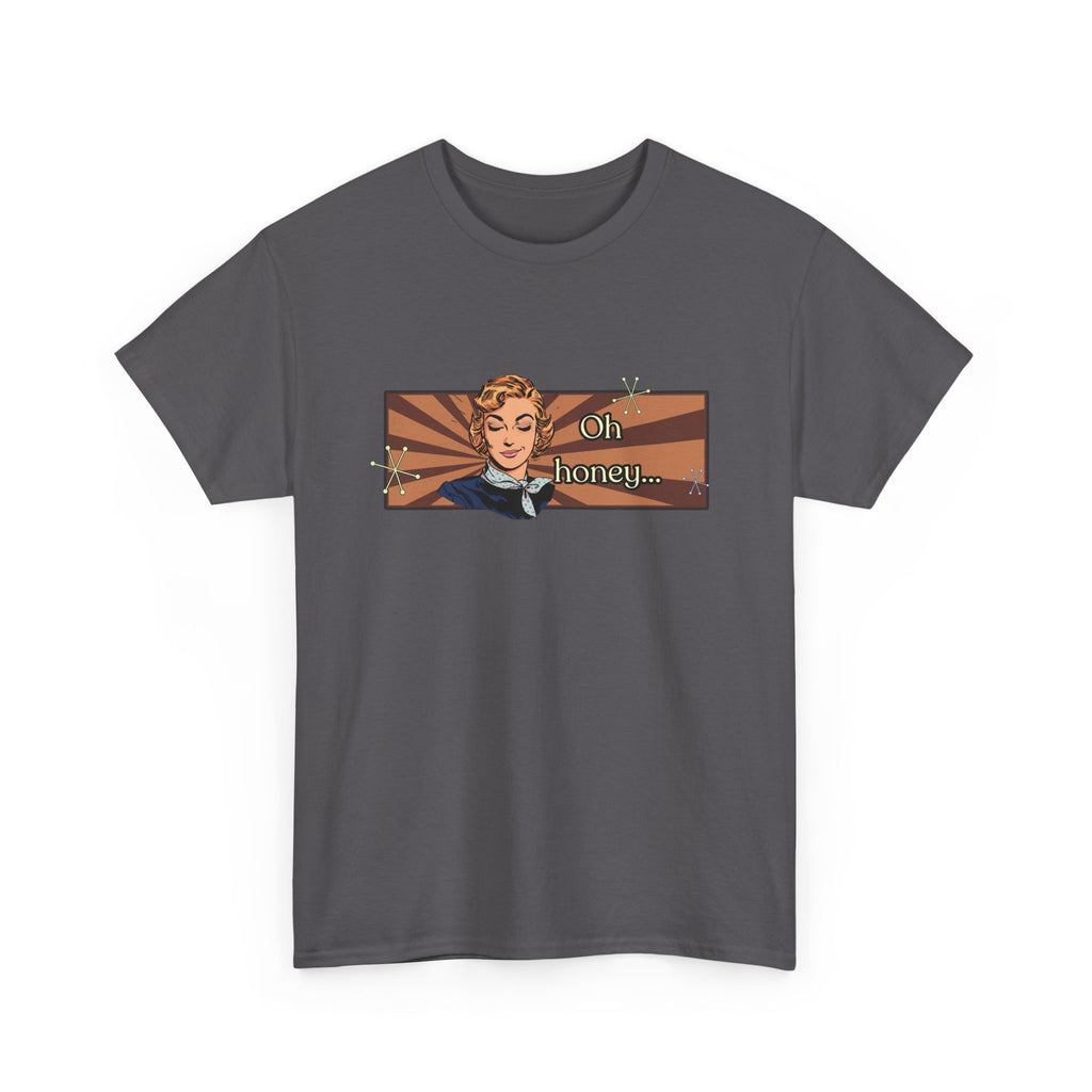 Oh Honey Retro Tee -  Vintage Style Graphic Tee