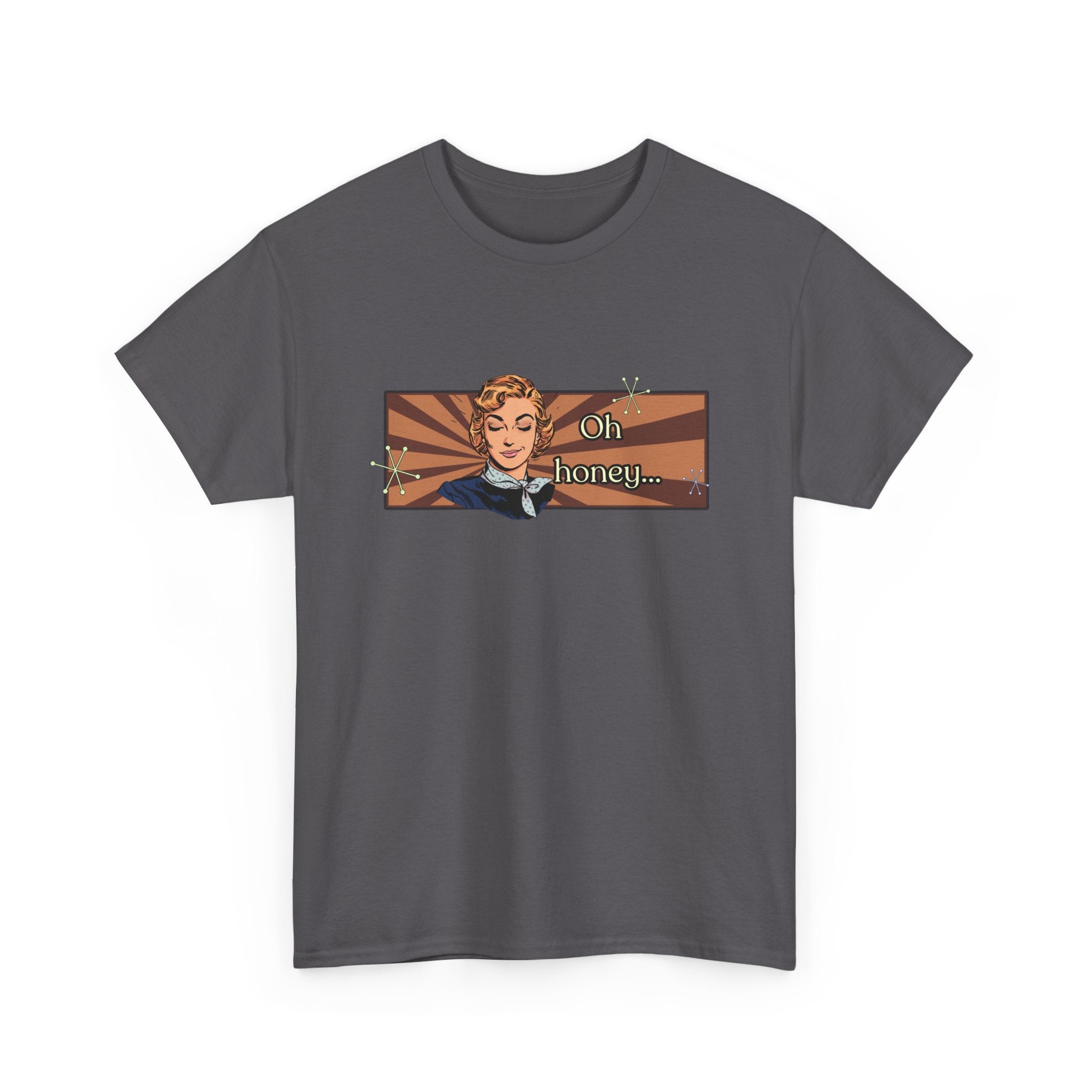 Oh Honey Retro Tee -  Vintage Style Graphic Tee