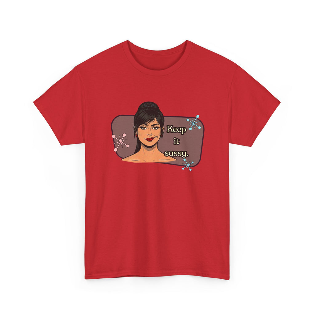 Keep It Sassy Retro Tee — Vintage Style Graphic Tee