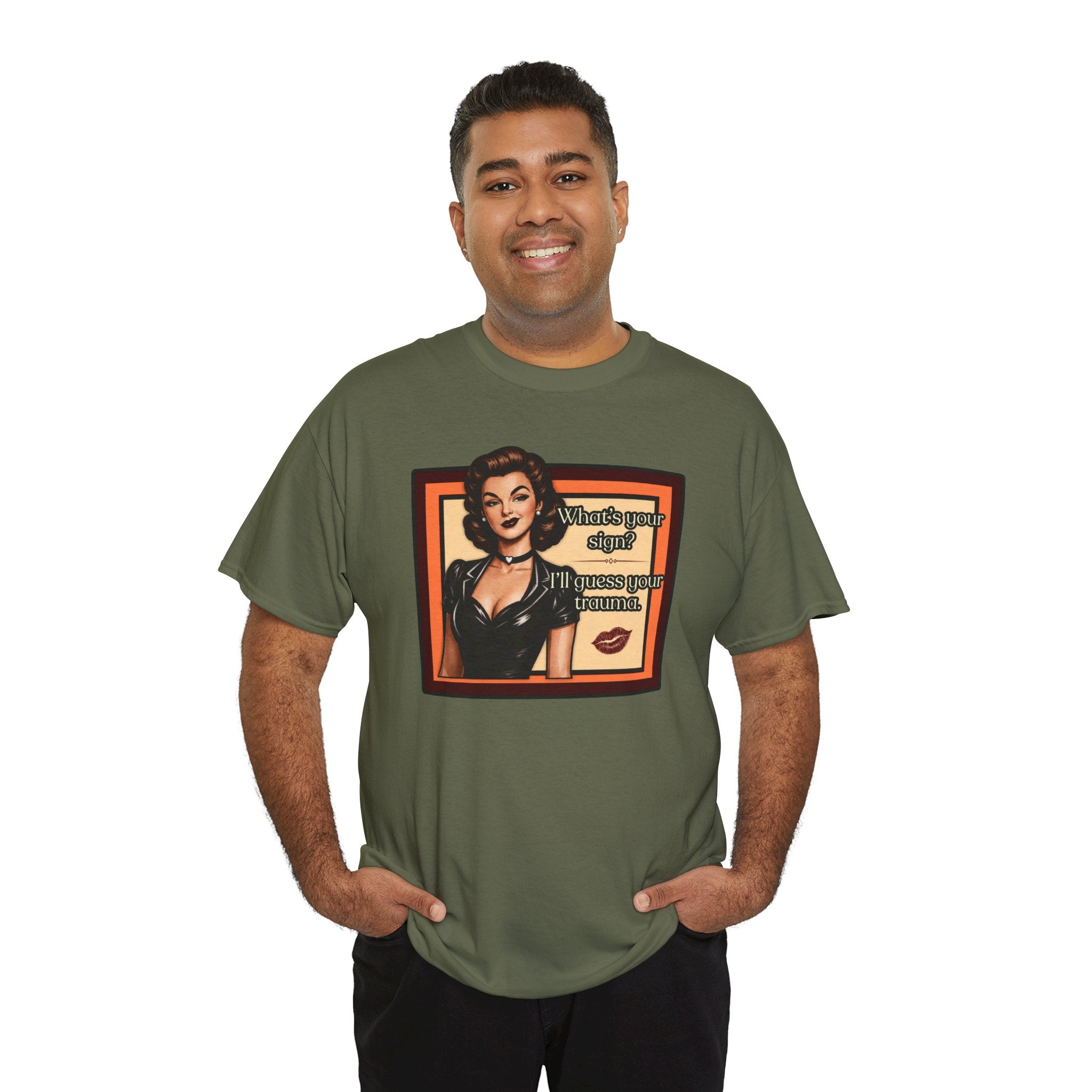 What's Your Sign? Retro T-Shirt - Melinda Speaks (Vol1) Vintage Style Graphic Tee