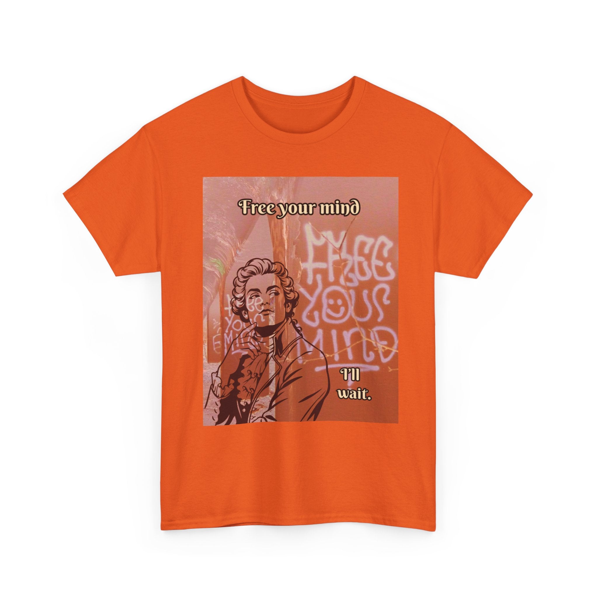 Free Your Mind. I'll Wait 2. — Vintage Graphic Tee