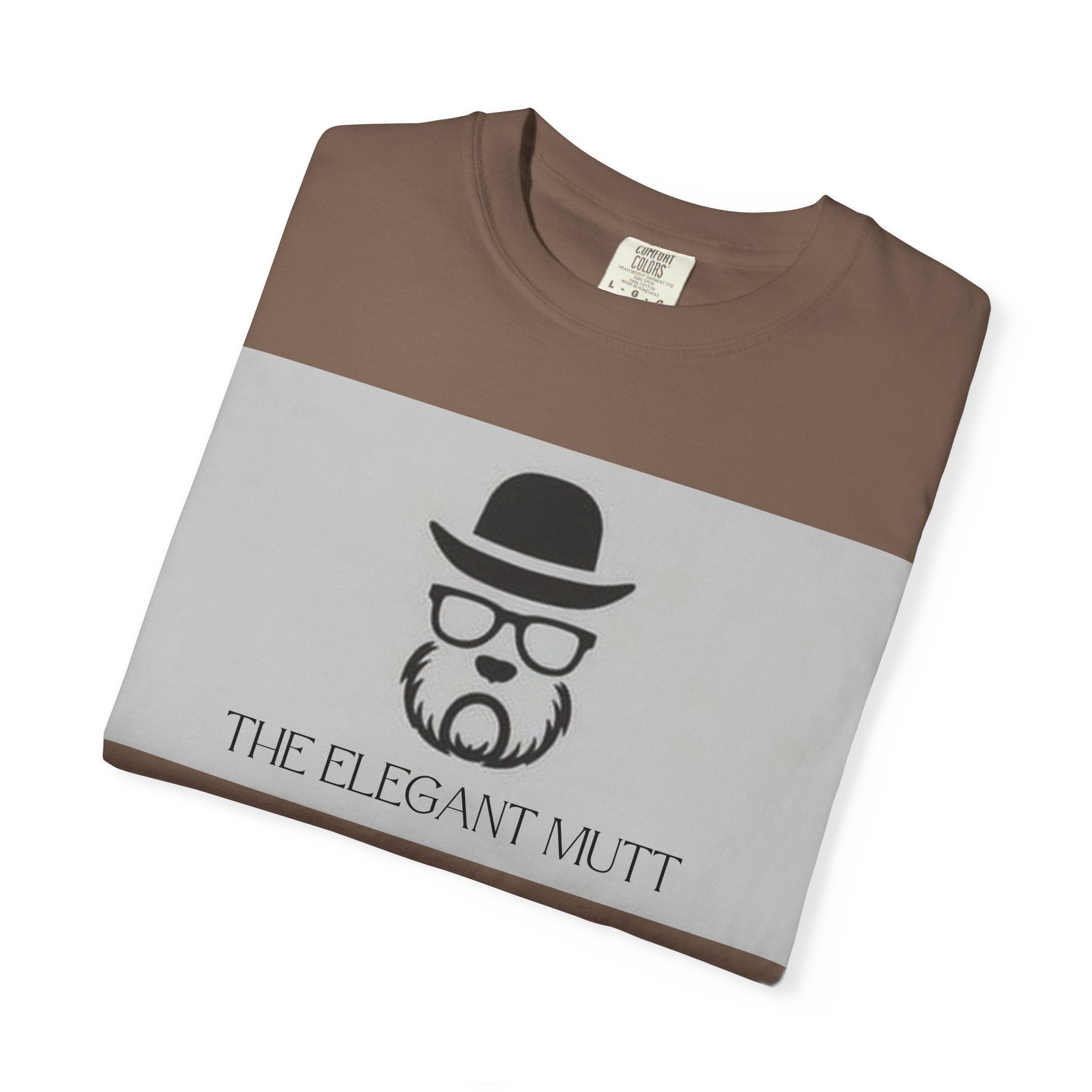 The Elegant Mutt Retro T‑Shirt — Vintage Style Mutt Logo Graphic Tee