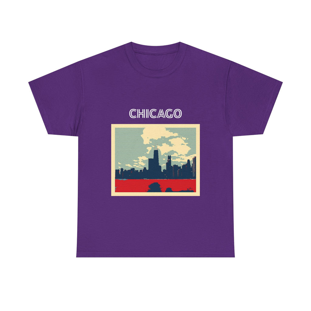 Chicago Skyline - Animated Graphic Tee