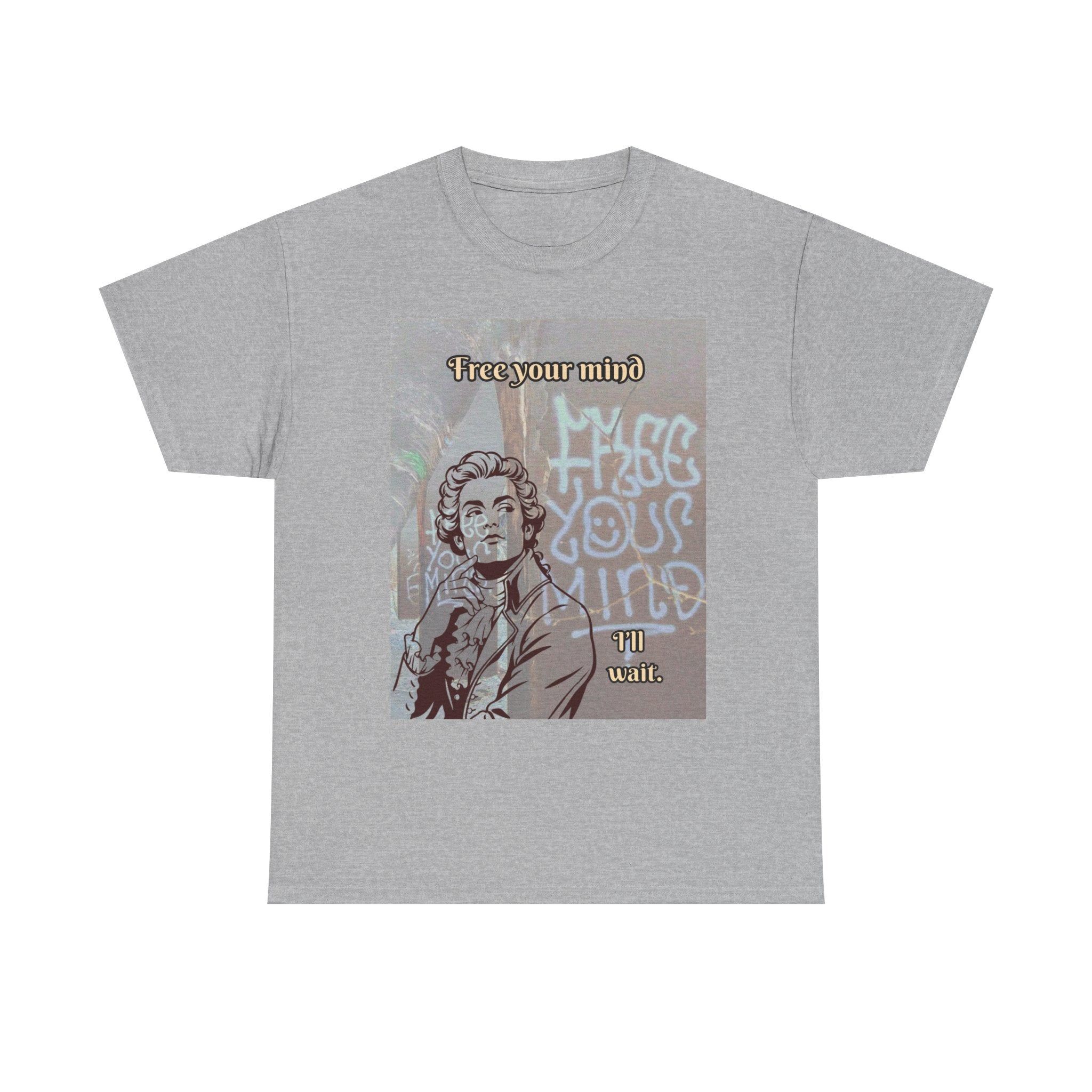 Free Your Mind. I'll Wait 2. — Vintage Graphic Tee