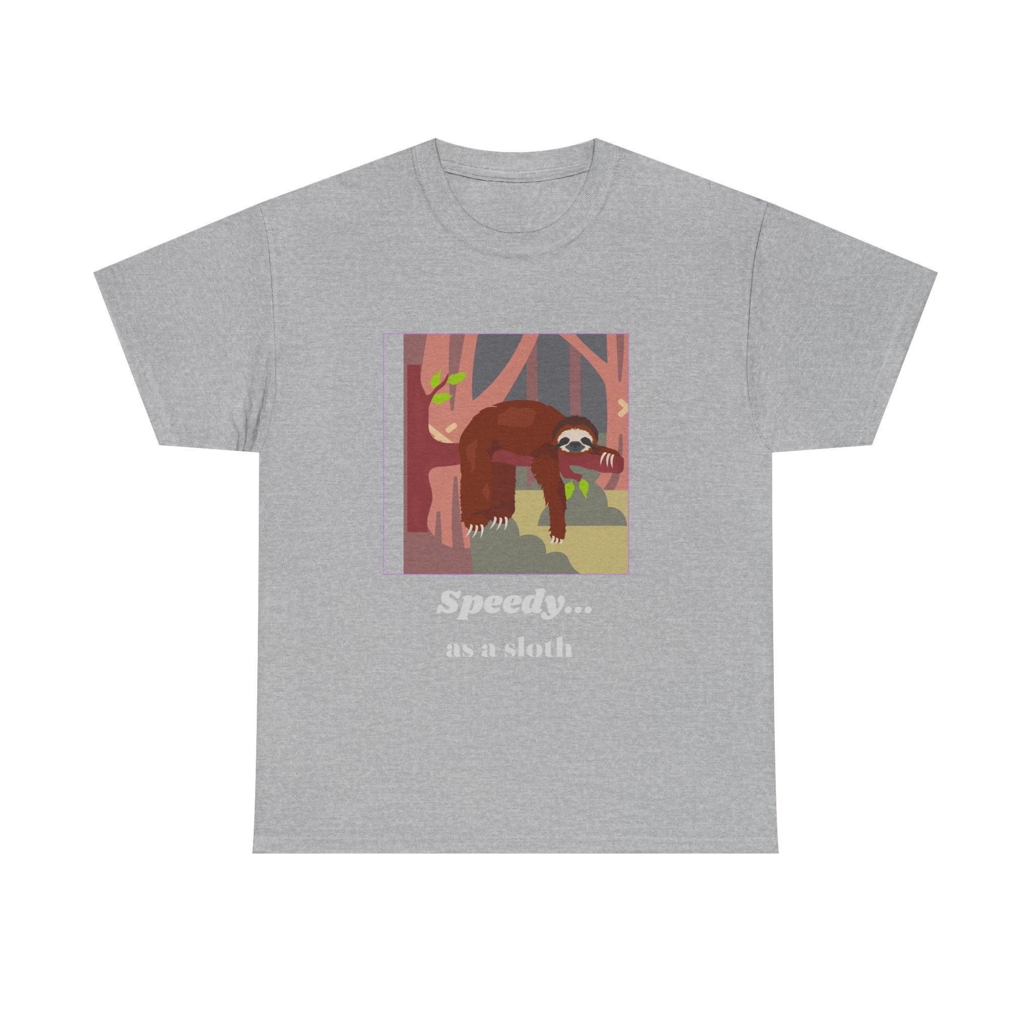 Speedy Sloth Unisex Heavy Cotton Tee