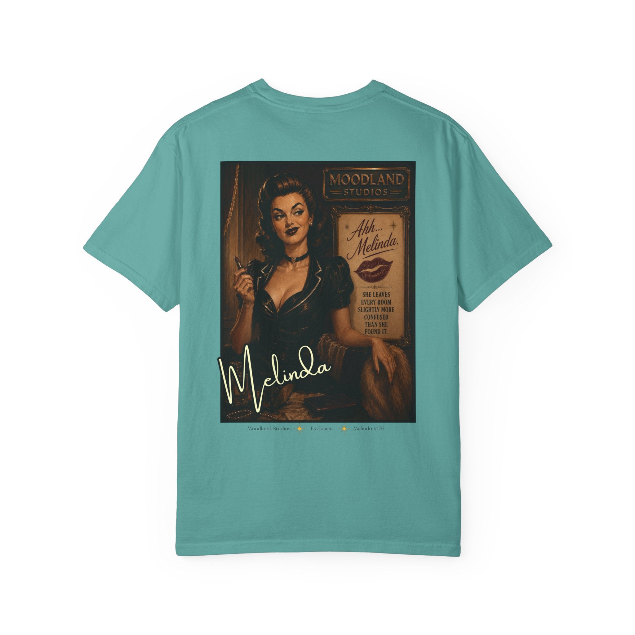 Moodland Studios Melinda Retro T-Shirt  -  Vintage Studio Poster Tee