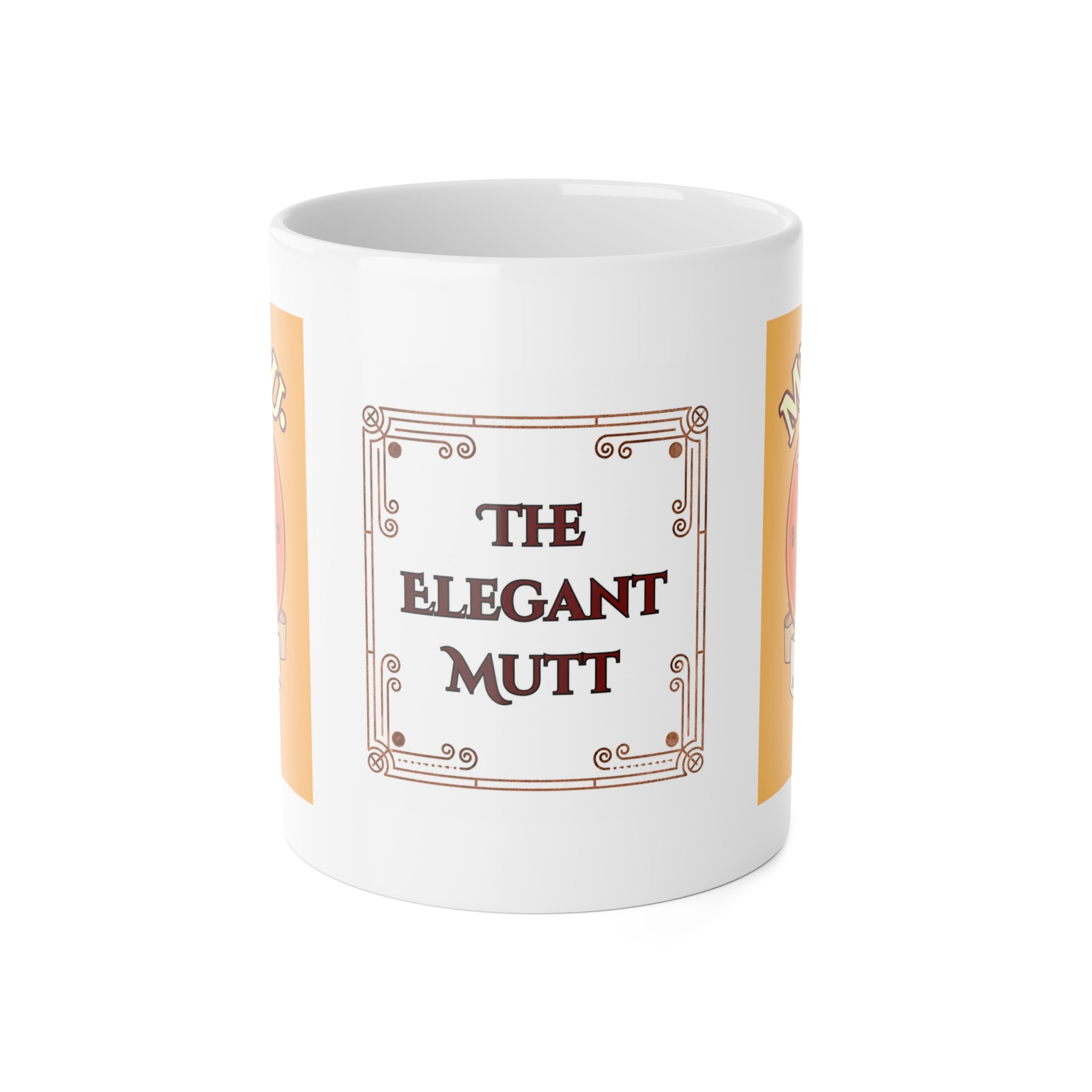 Mutt U Applied Sarcasm Ceramic Mug - Campus Coffee Cup (11oz)