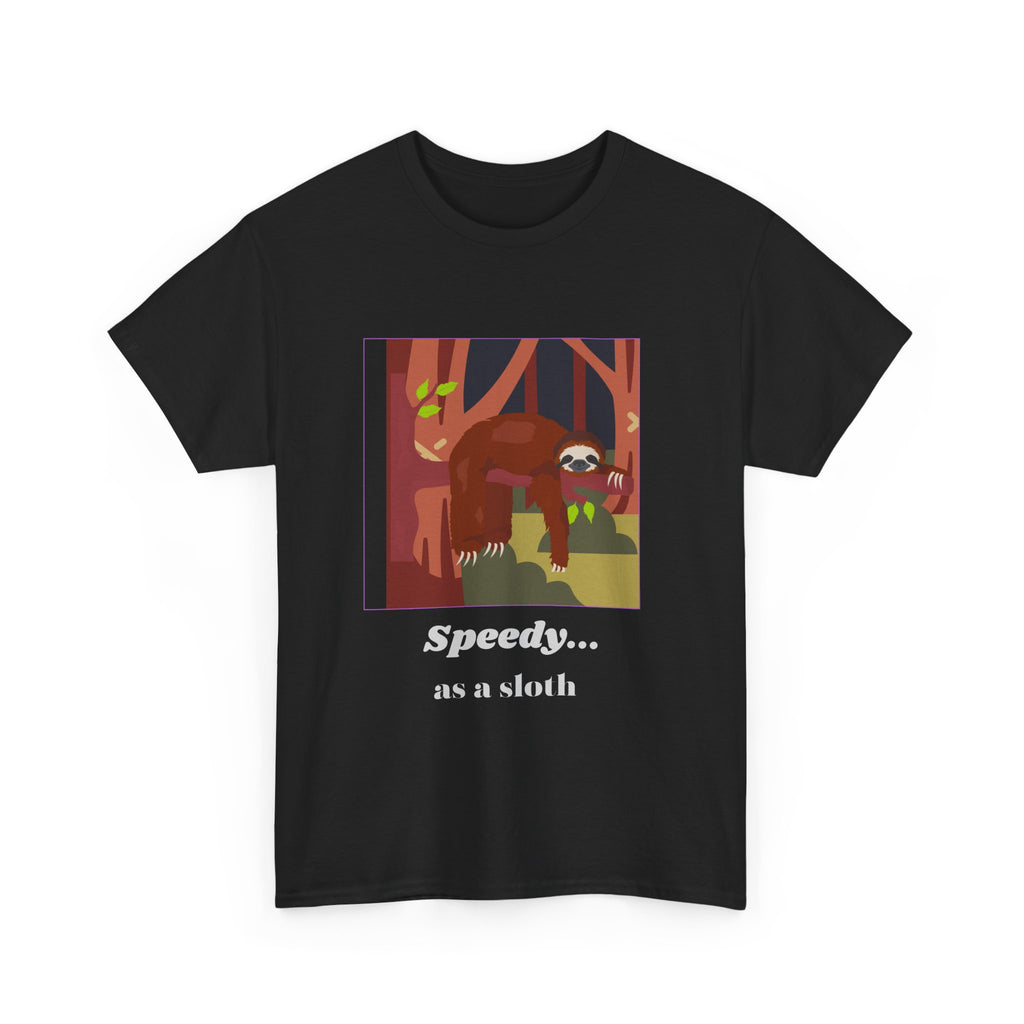 Speedy Sloth Unisex Heavy Cotton Tee