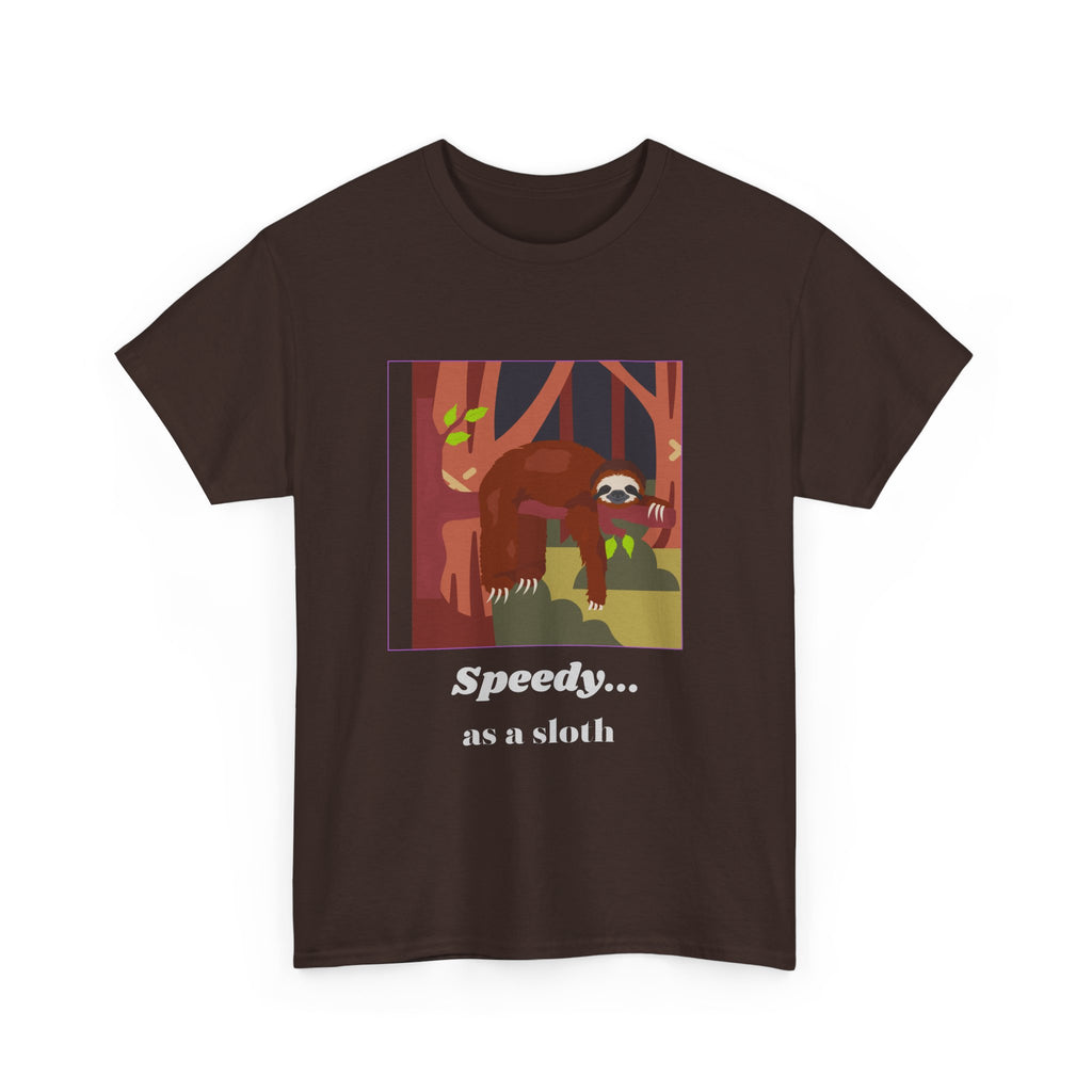 Speedy Sloth Unisex Heavy Cotton Tee