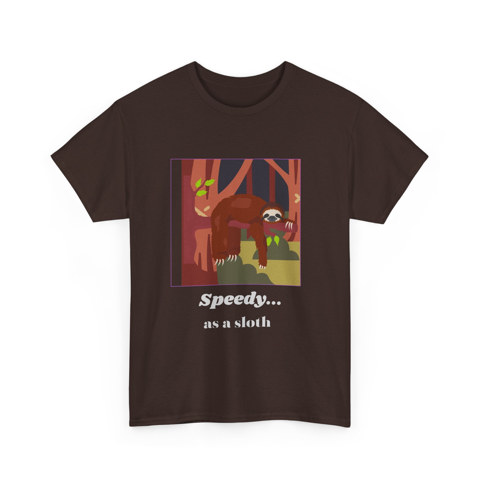 Speedy Sloth Unisex Heavy Cotton Tee