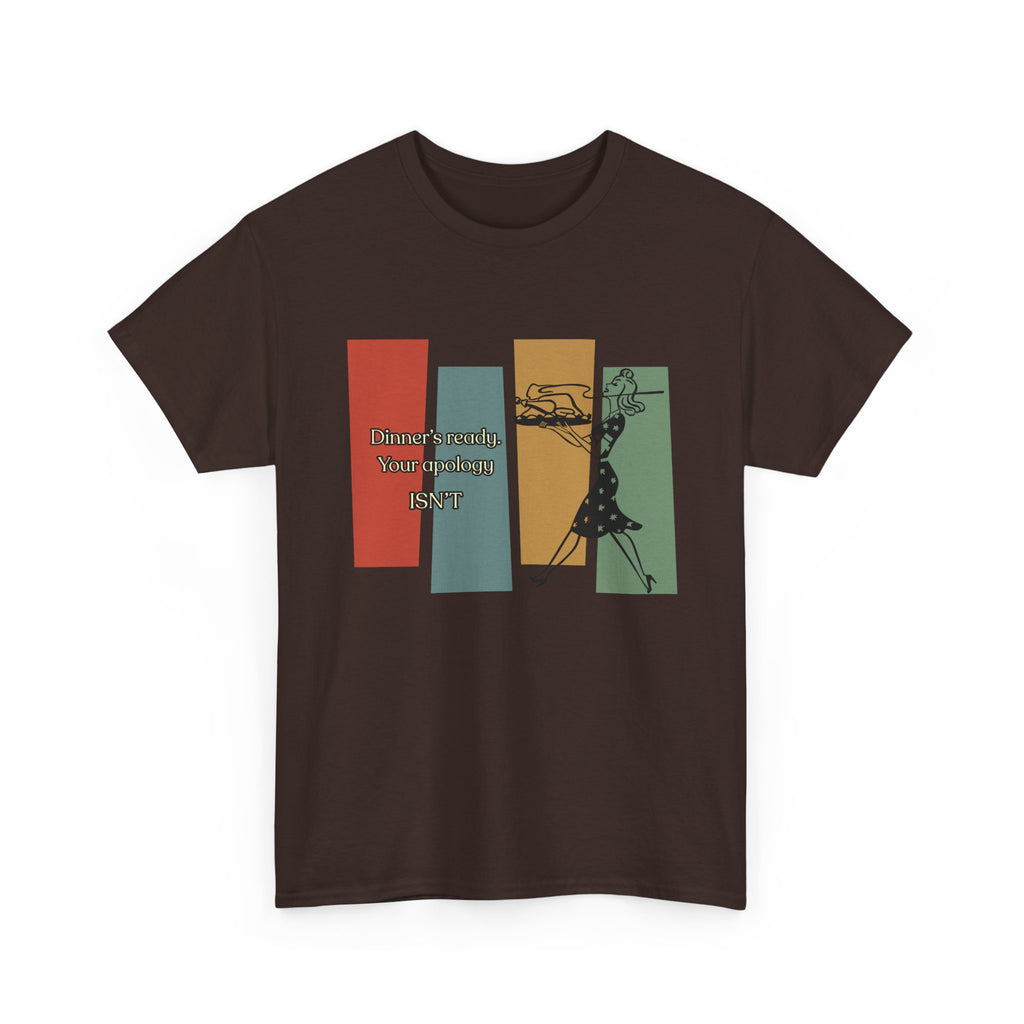 "Common Courtesy" Vintage, Graphic Tee – Dinner's Ready T-Shirt