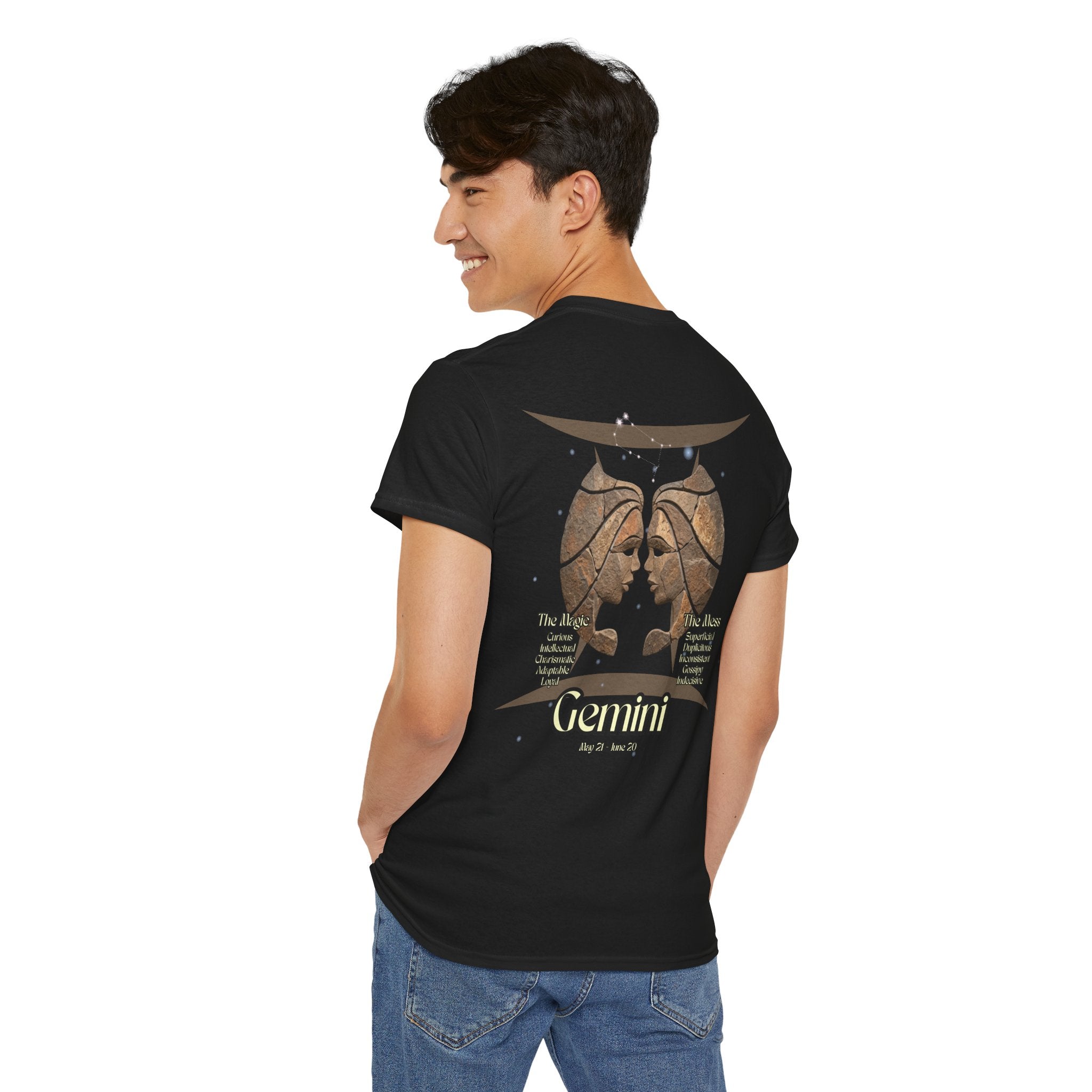 The Zodiac Society Astrology T-Shirt — Gemini Graphic Tee