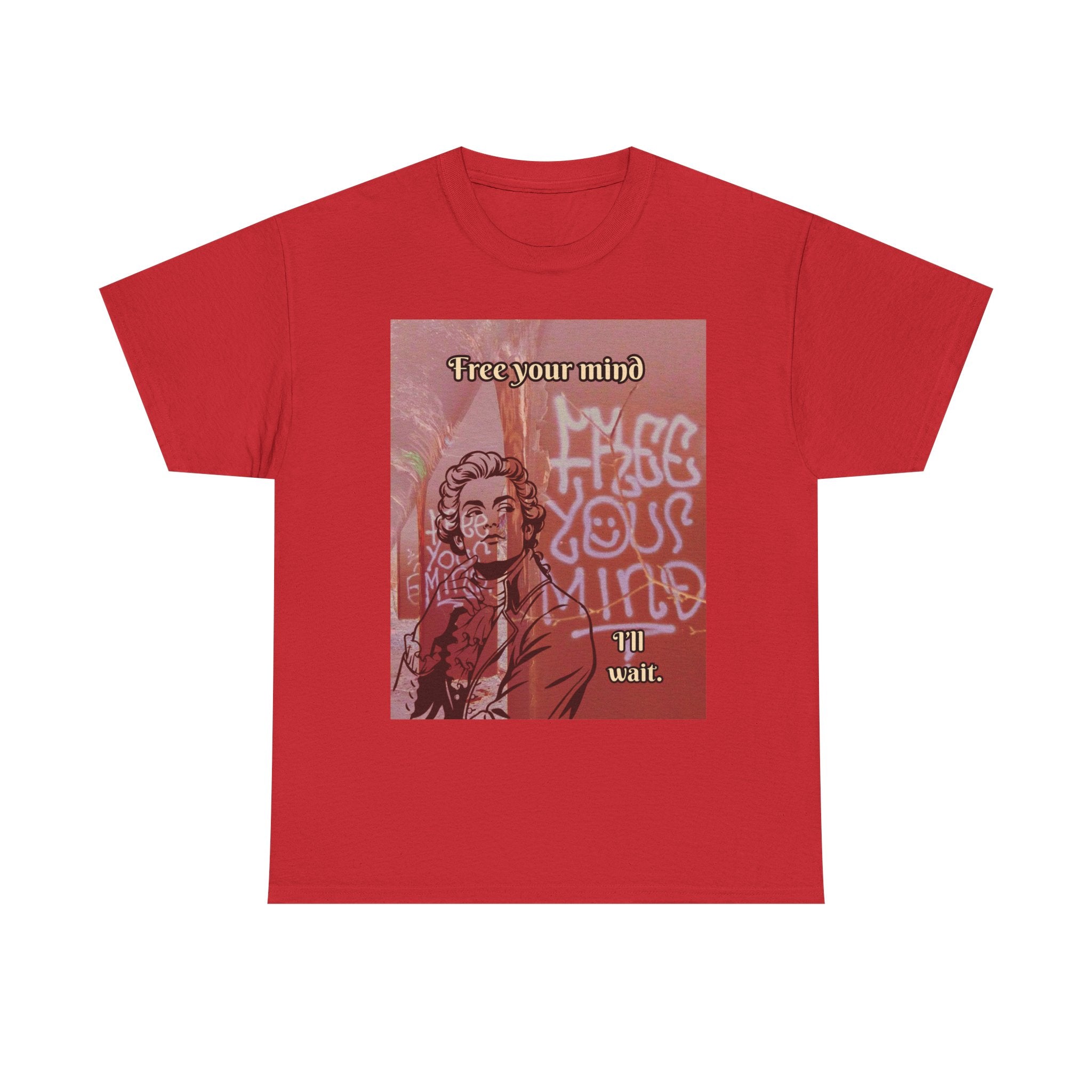 Free Your Mind. I'll Wait 2. — Vintage Graphic Tee