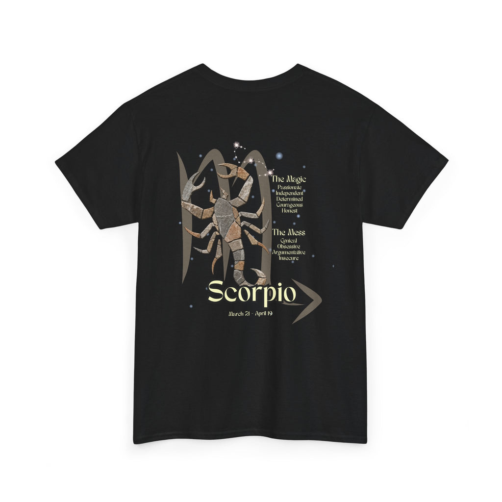 The Zodiac Society Astrology T-Shirt — Scorpio Graphic Tee