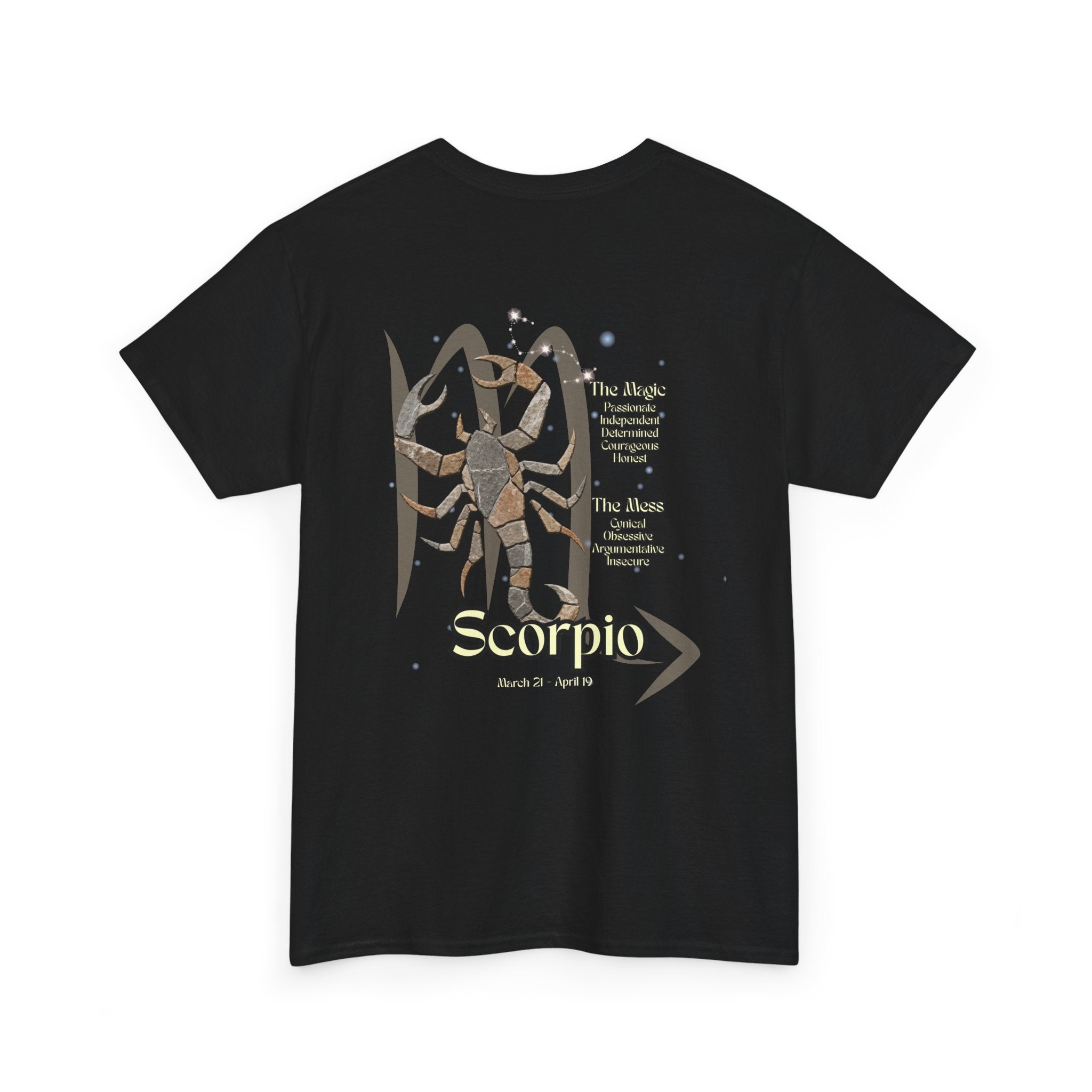 The Zodiac Society Astrology T-Shirt — Scorpio Graphic Tee
