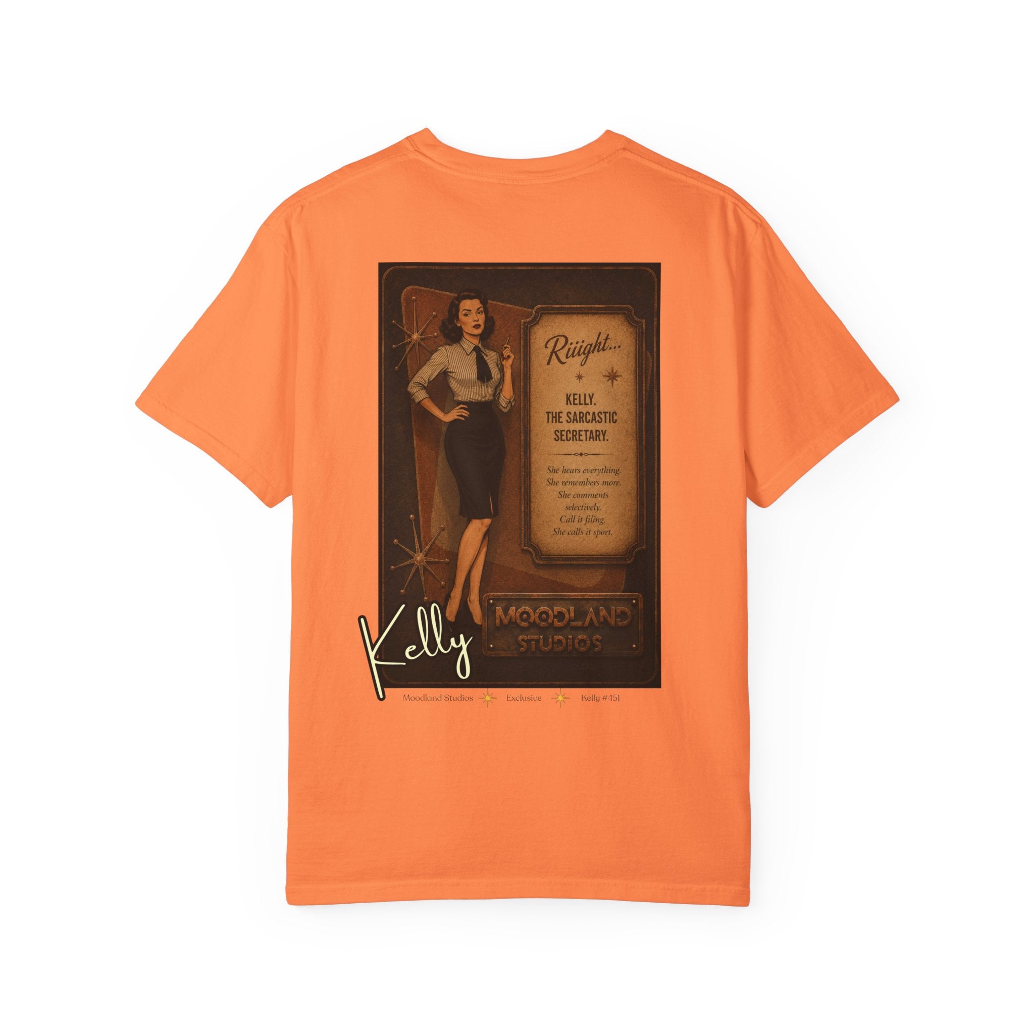Moodland Studios Kelly Retro T-Shirt — Vintage Studio Poster Tee