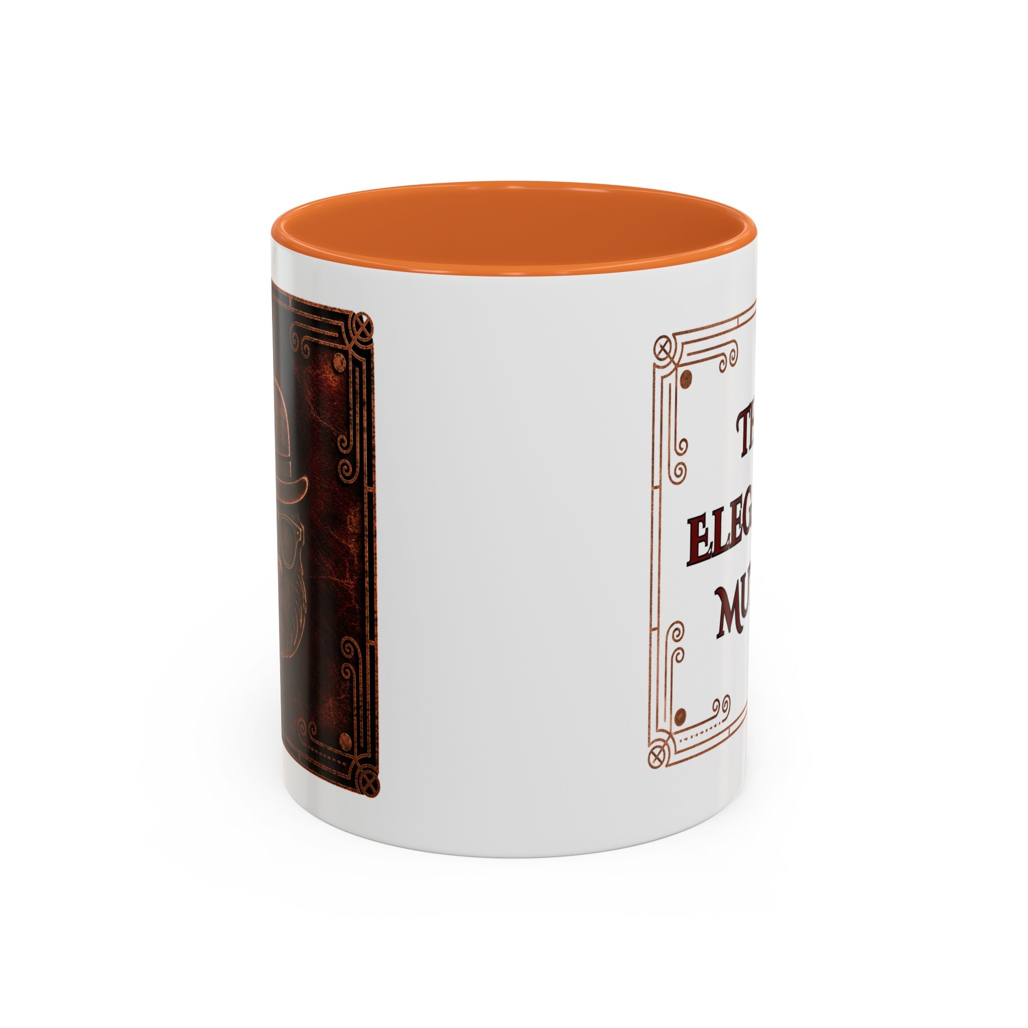 The Elegant Mutt Gentleman's Accent Mug — Two-Tone Coffee Cup (11oz)