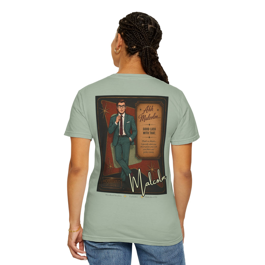 Moodland Studios Malcolm Retro T-Shirt - Vintage Studio Poster Tee