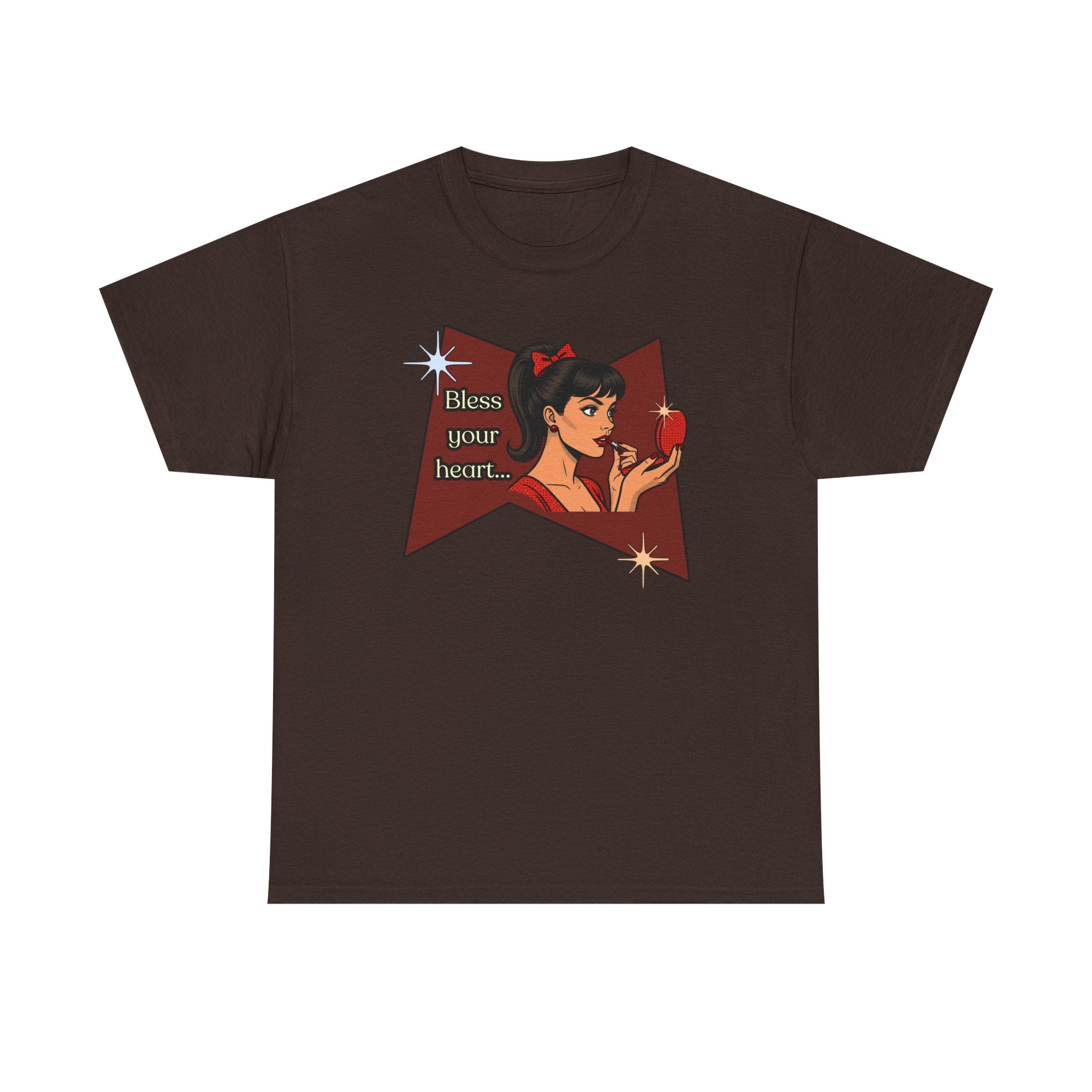 Bless Your Heart Retro T-Shirt  -- Vintage Style Graphic Tee