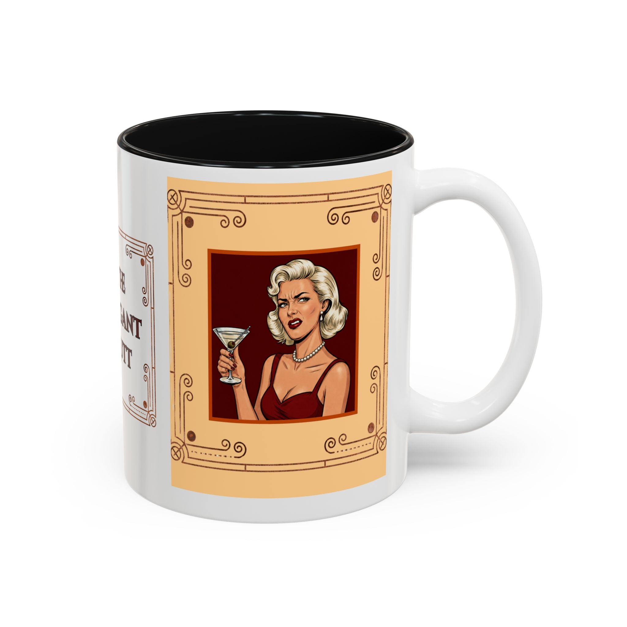 Lexi Accent Coffee Mug — Two-Tone Coffee Cup (11oz)