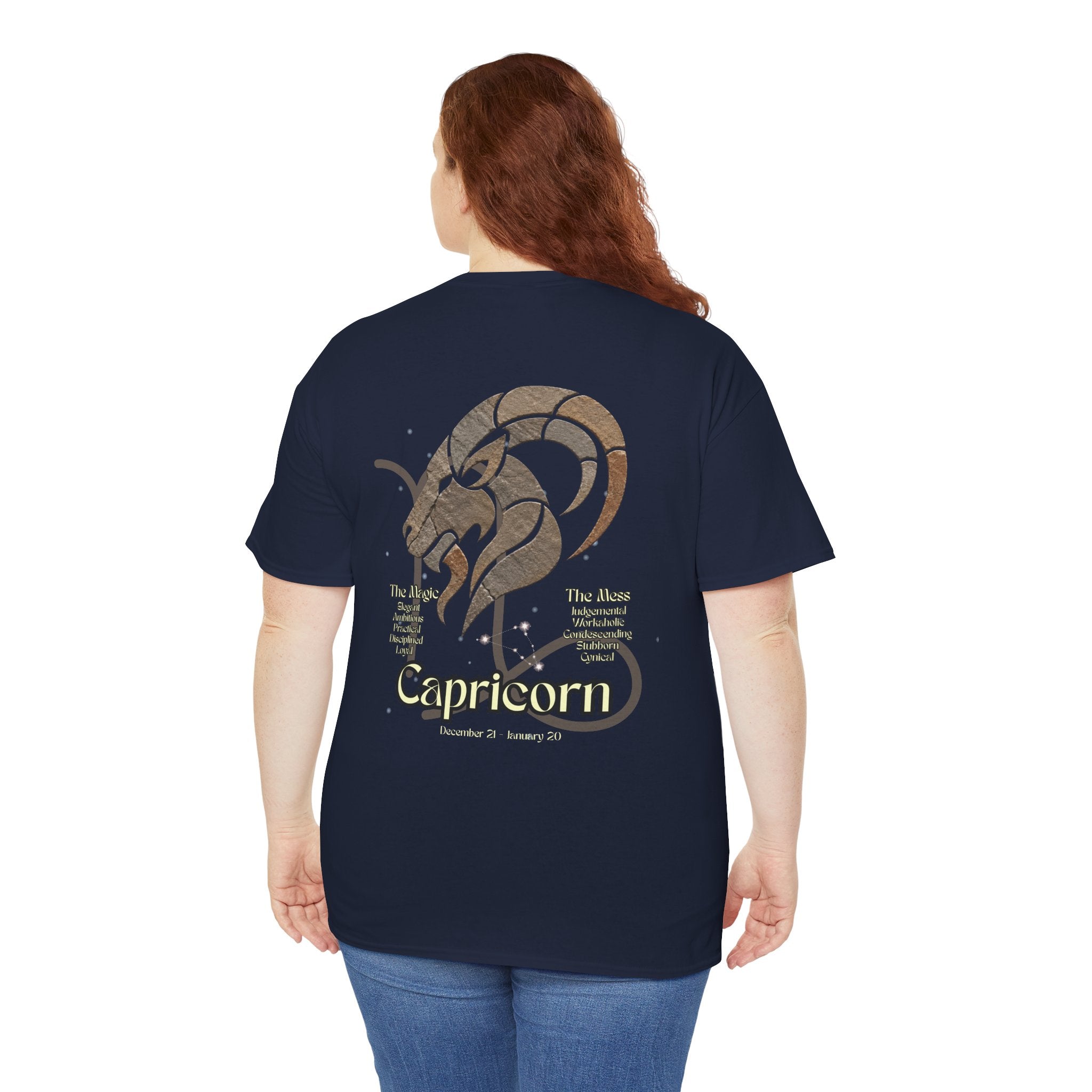 The Zodiac Society Astrology T-Shirt — Capricorn Graphic Tee