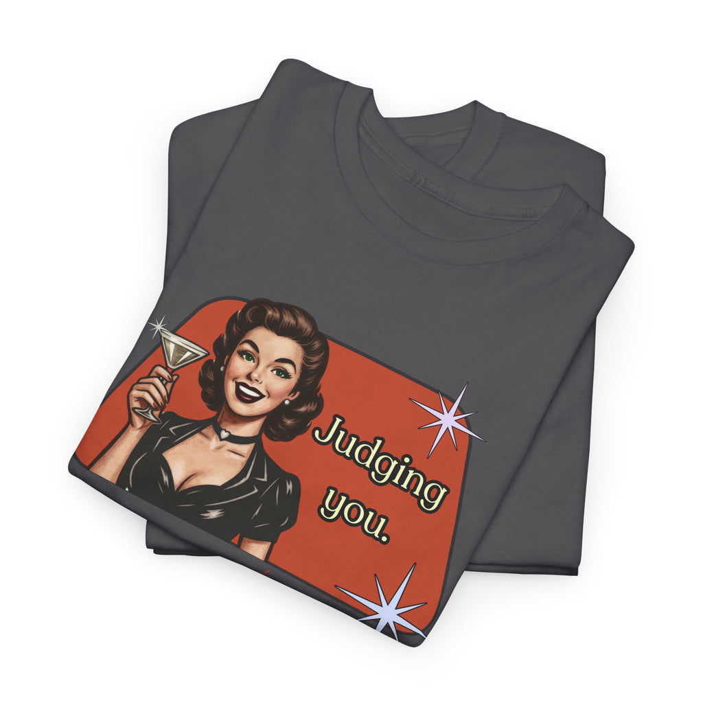 Judging You Retro T-Shirt — Vintage Style Graphic Tee