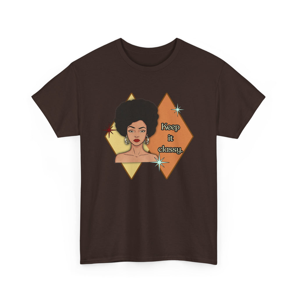 Keep It Classy Retro Tee — Vintage Style Graphic Tee