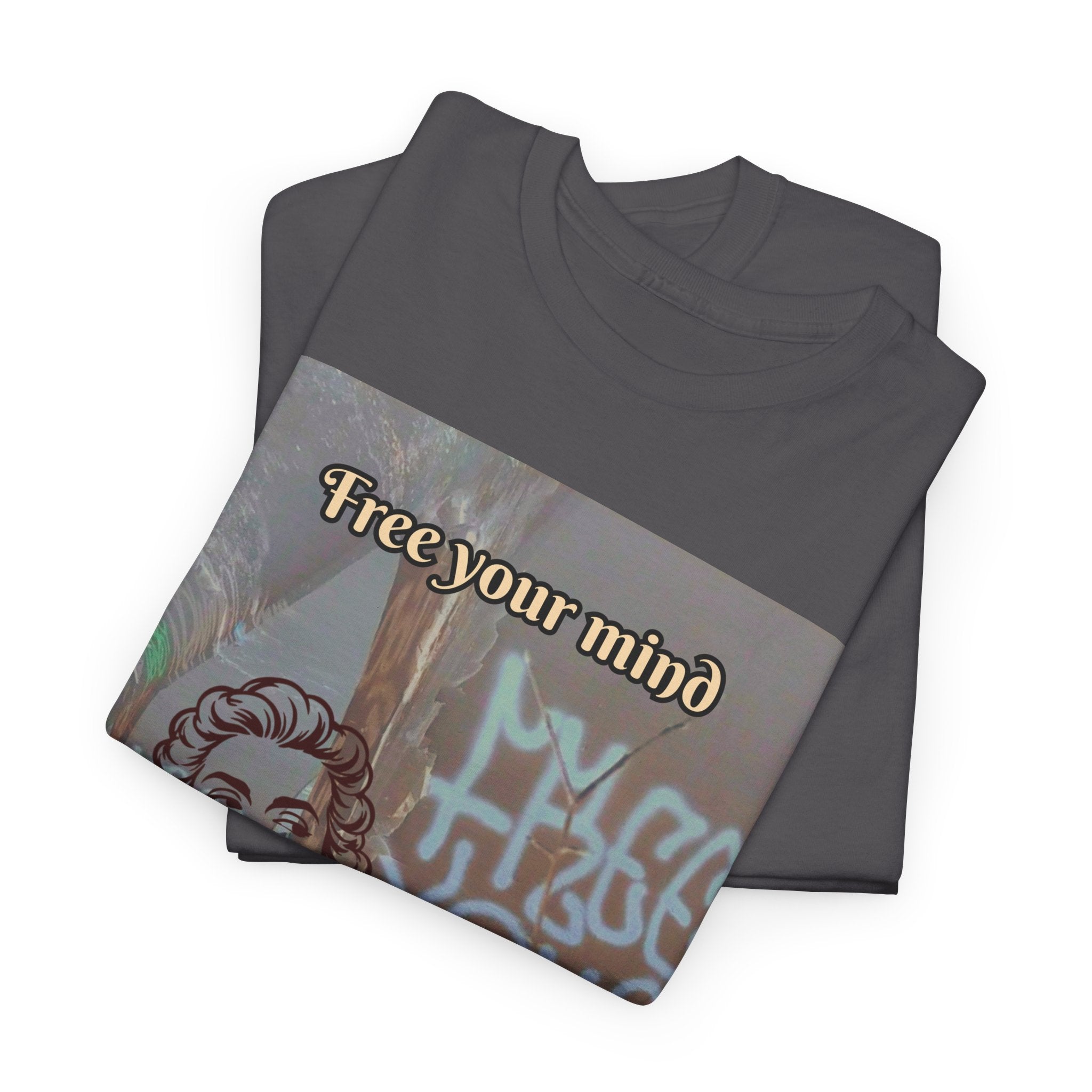 Free Your Mind. I'll Wait 2. — Vintage Graphic Tee