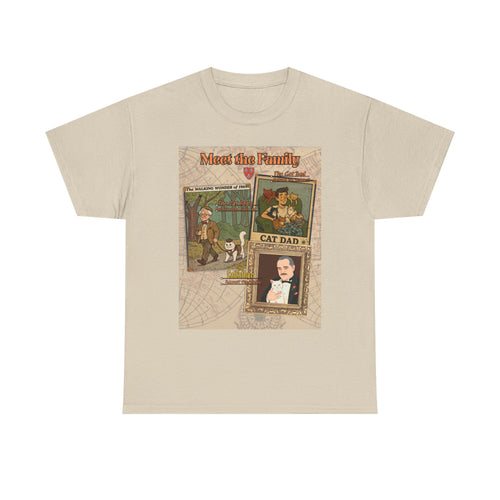 Cat Pops Retro T-Shirt – Vintage Style Cad Dad Graphic Tee