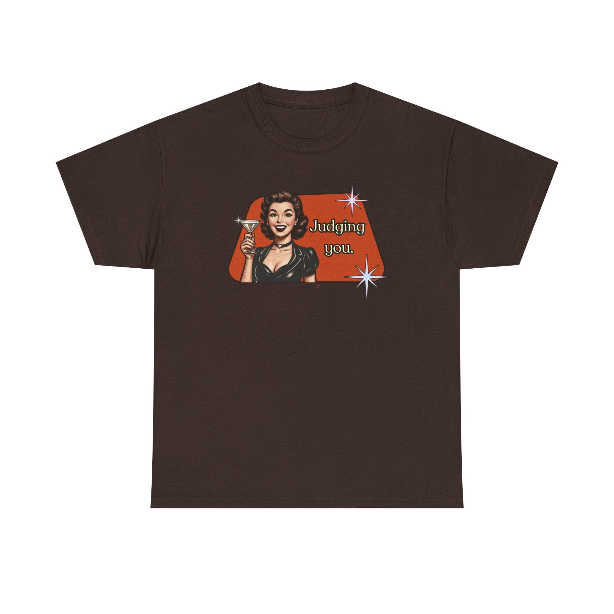 Judging You Retro T-Shirt — Vintage Style Graphic Tee