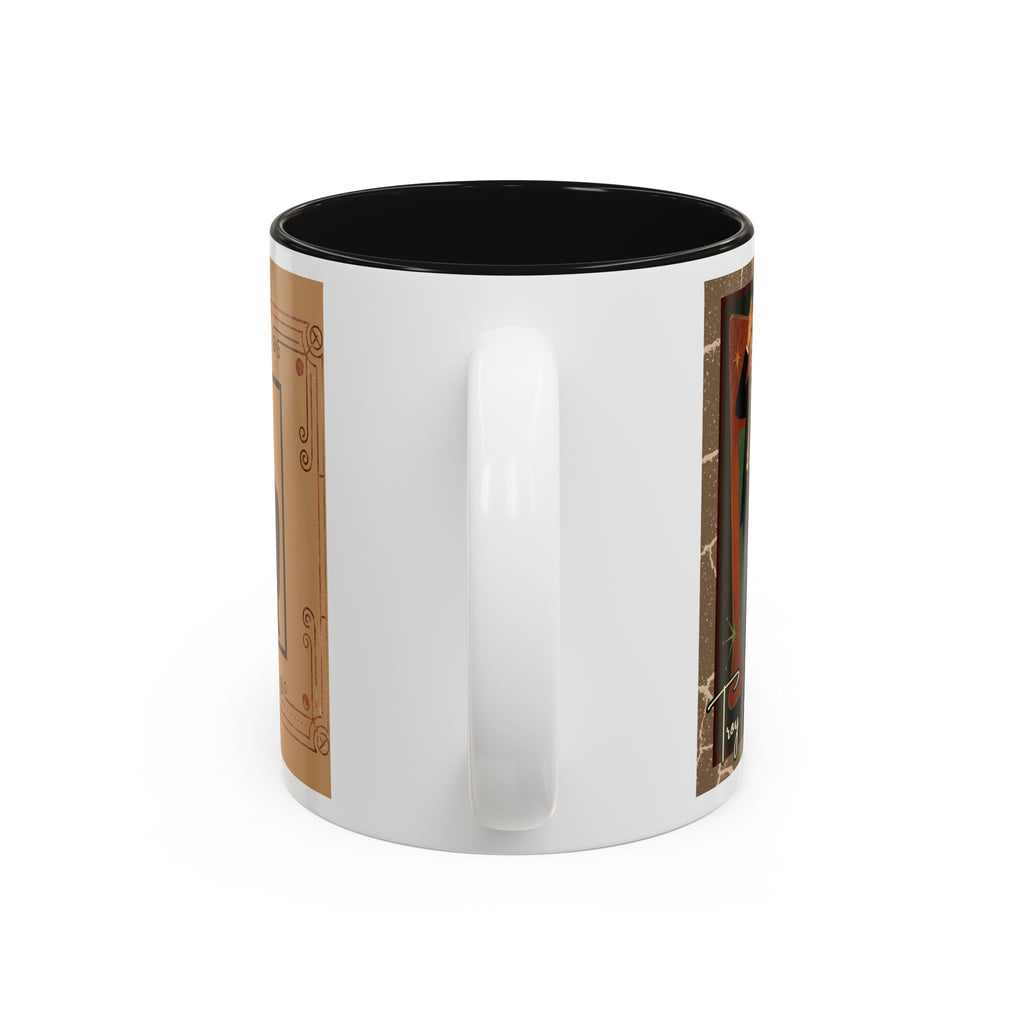 Troy Accent Mug - Two Tone Coffee Cup (11oz)