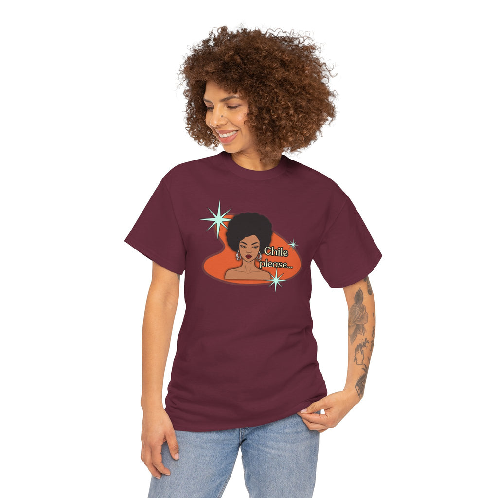 Chile Please Retro Tee - Vintage Style Graphic Tee