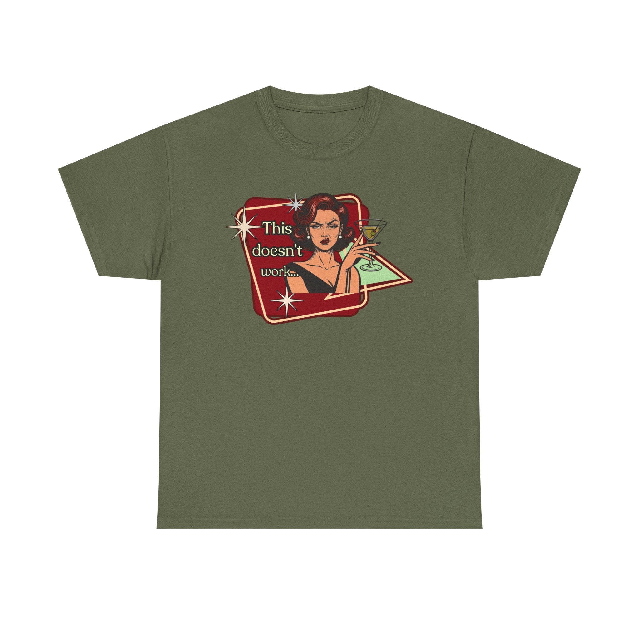 This Doesn't Work Retro Tee — Vintage Style Graphic Tee