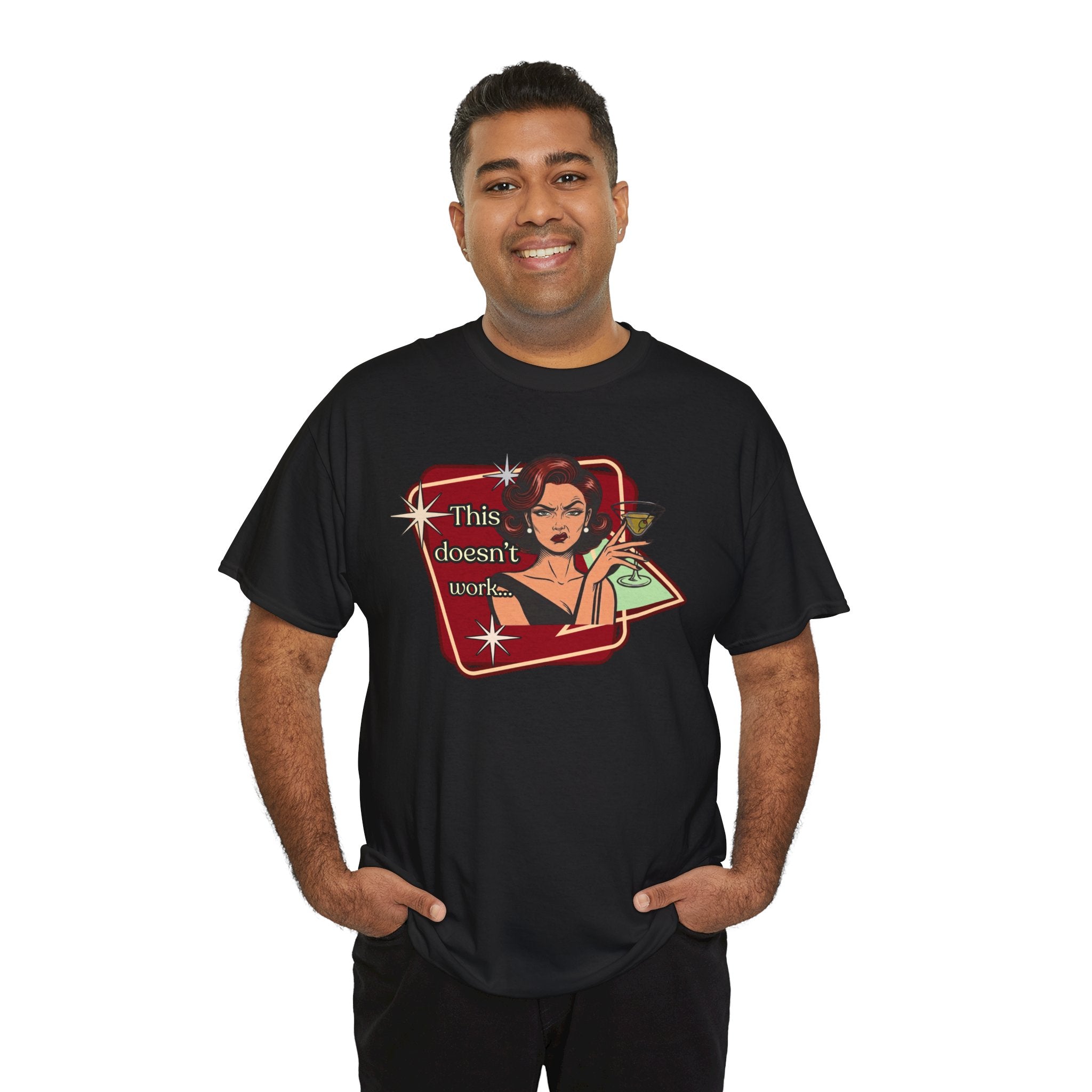 This Doesn't Work Retro Tee — Vintage Style Graphic Tee
